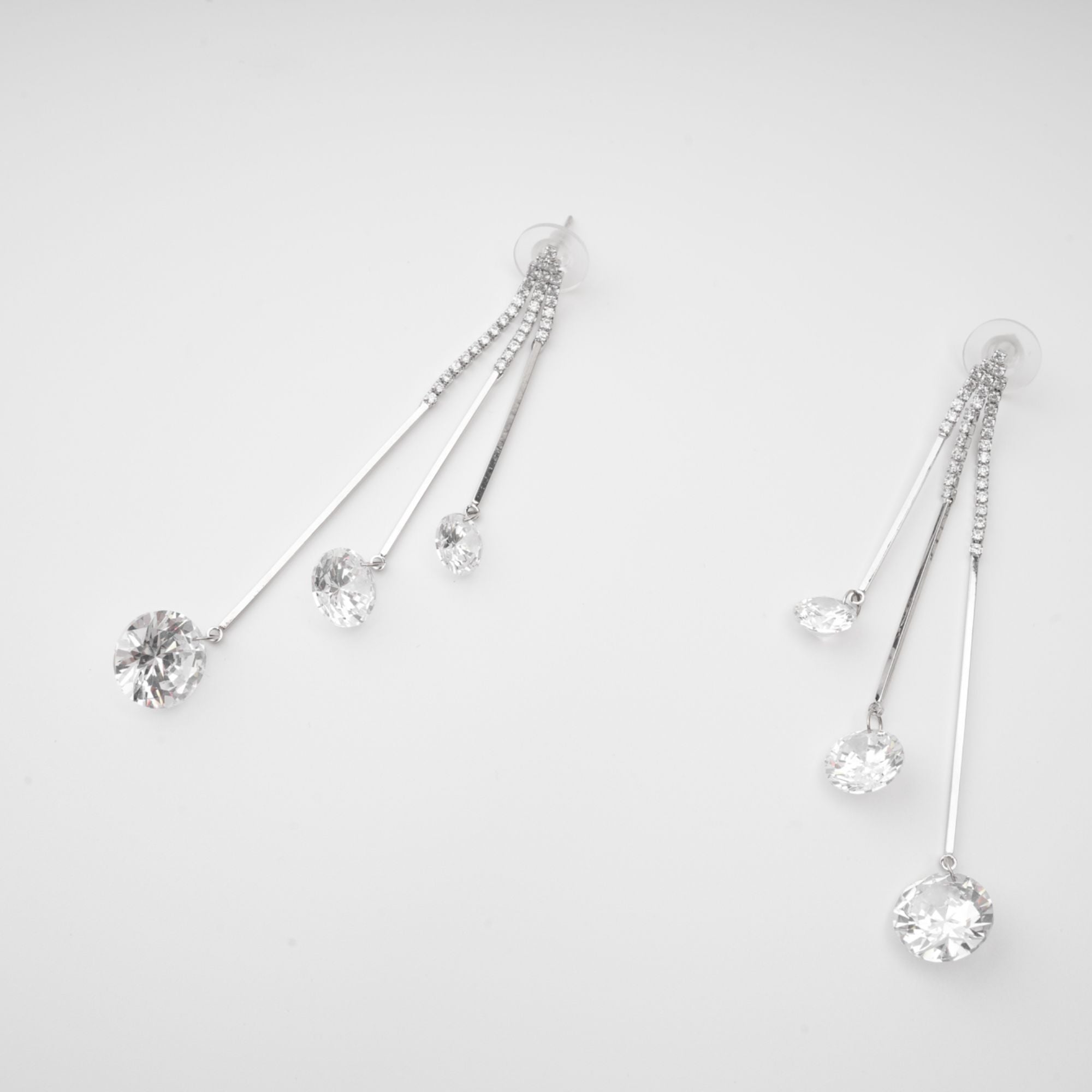 Solada crystal drop earrings