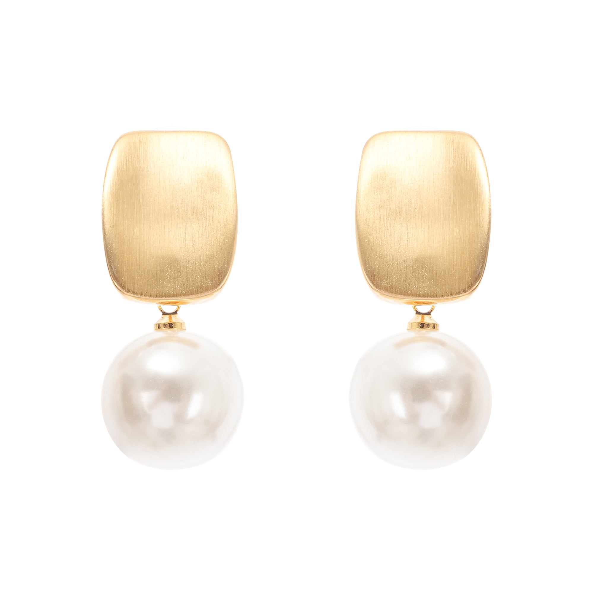 Pauline faux-pearl earrings