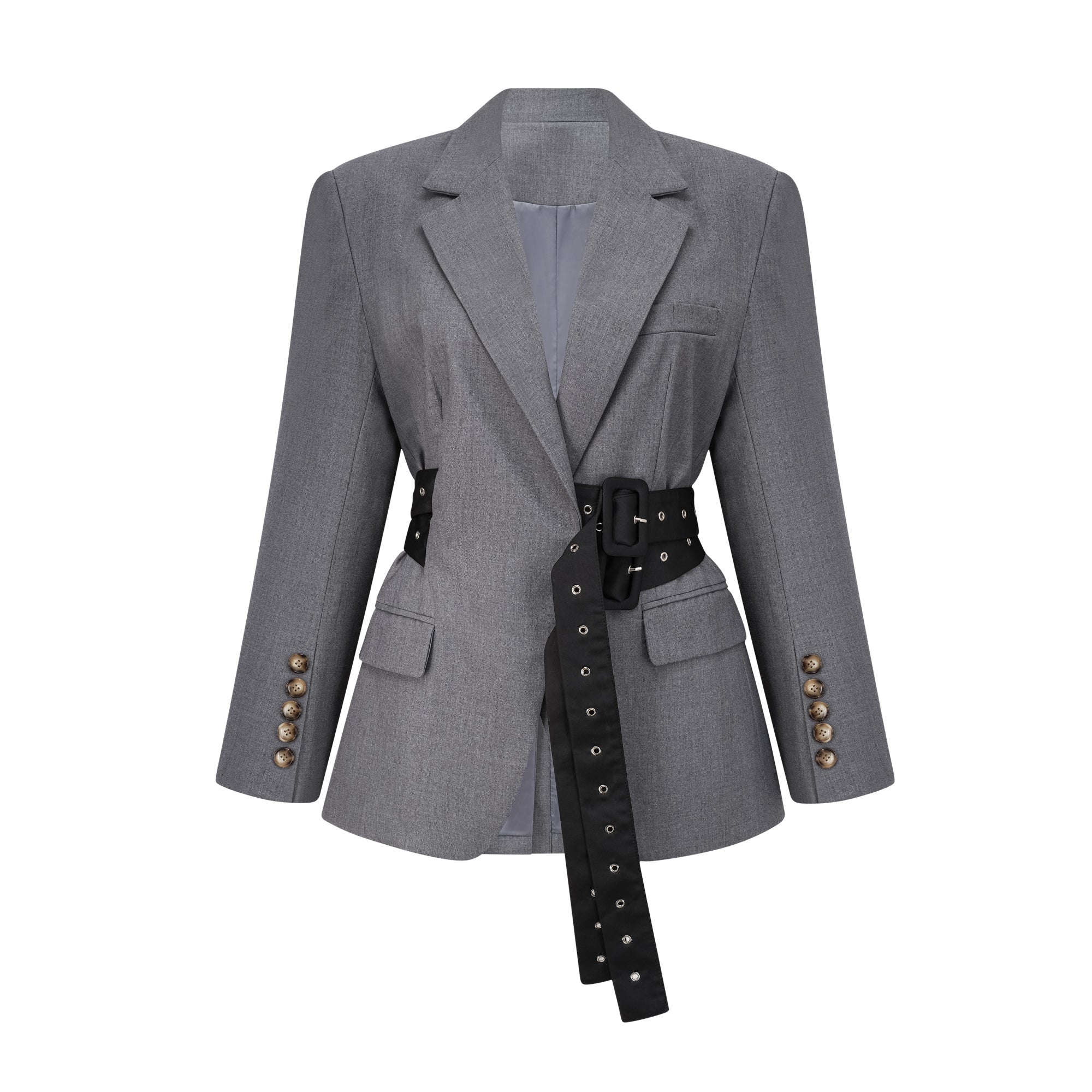 Blazer Thérèse con cintura in vita 