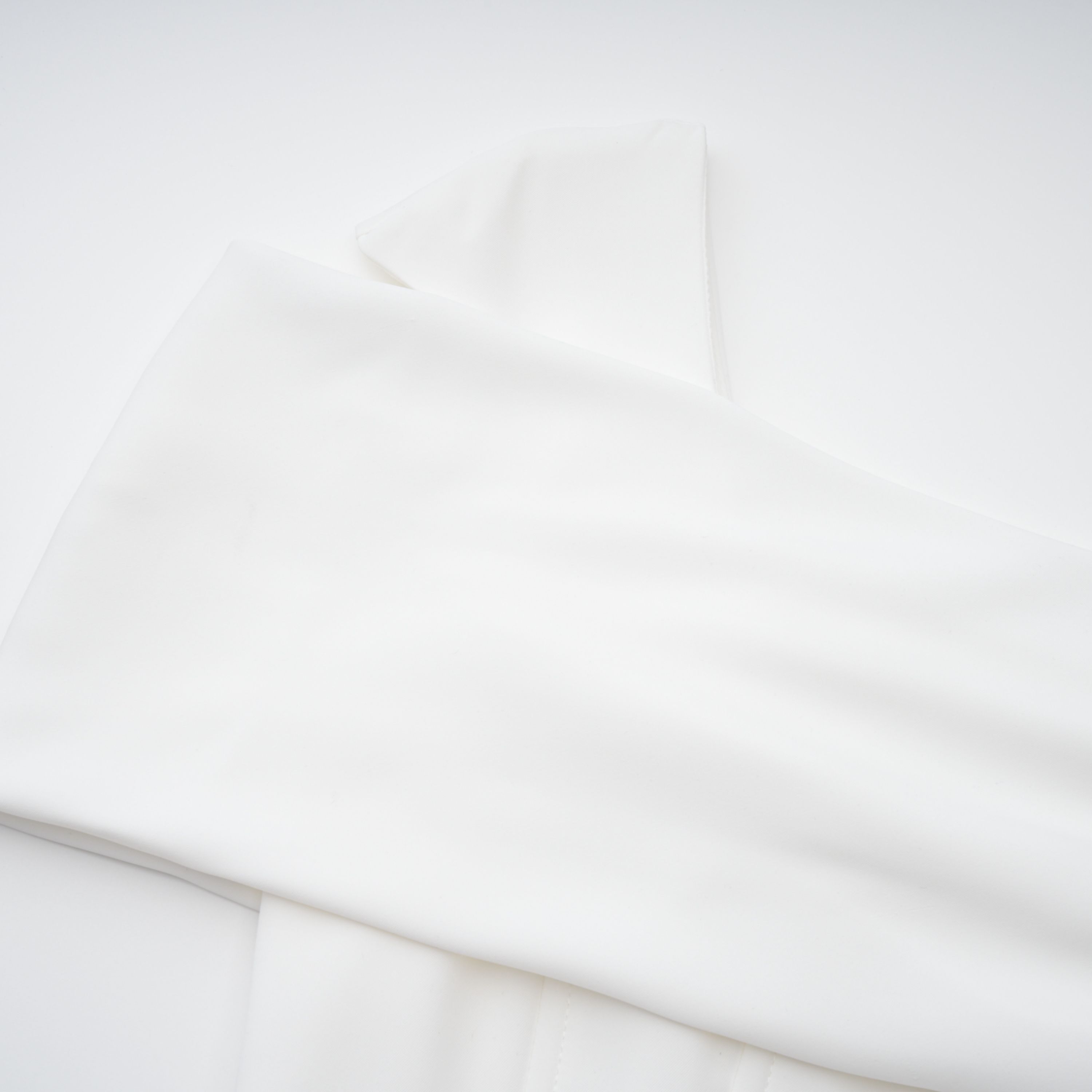 Solara White Draped Midi Dress