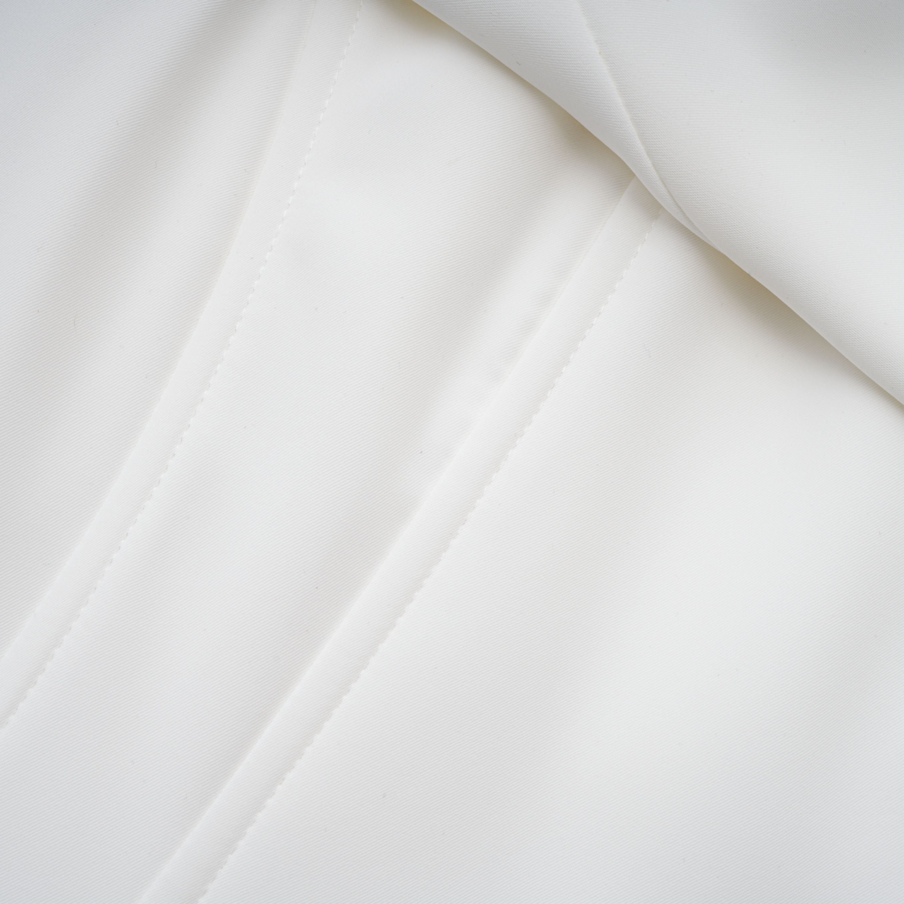 Solara White Draped Midi Dress