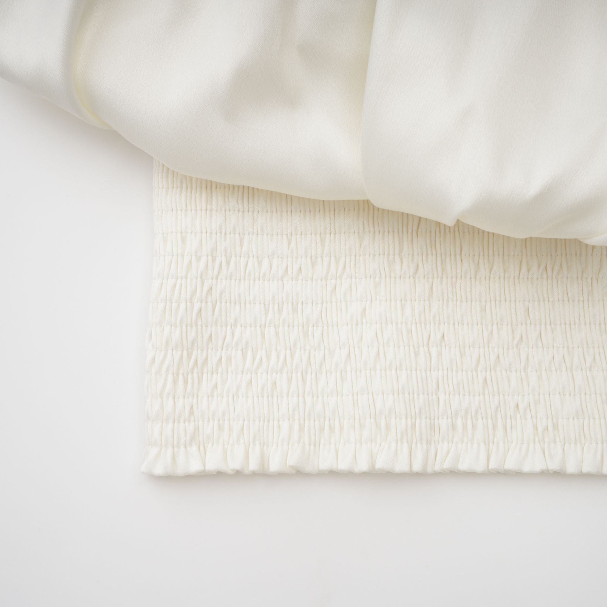 Minikleid mit Rüschen und Cold-Shoulder-Muster „Fleur“