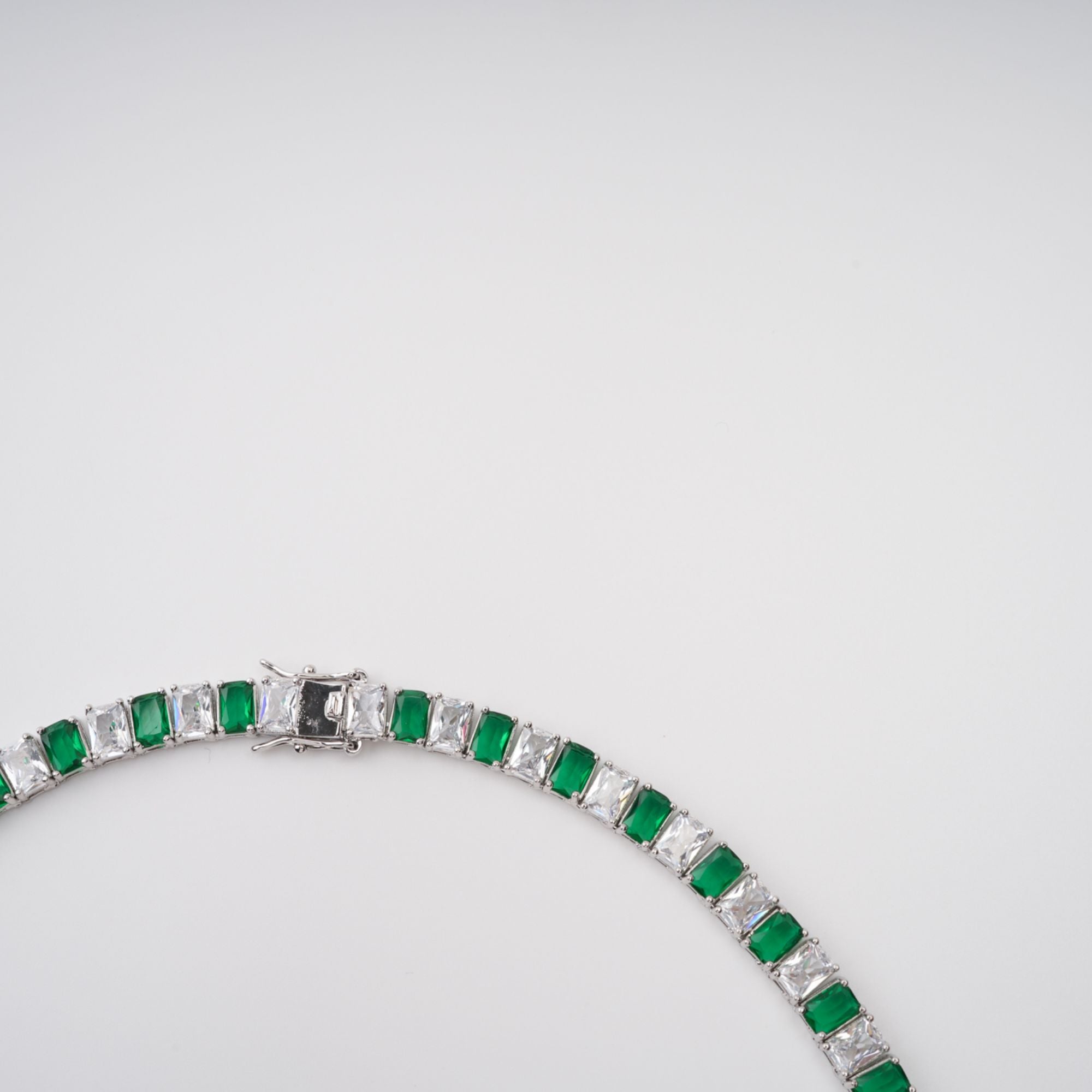 Florence Green Crystal-Embellished Necklace