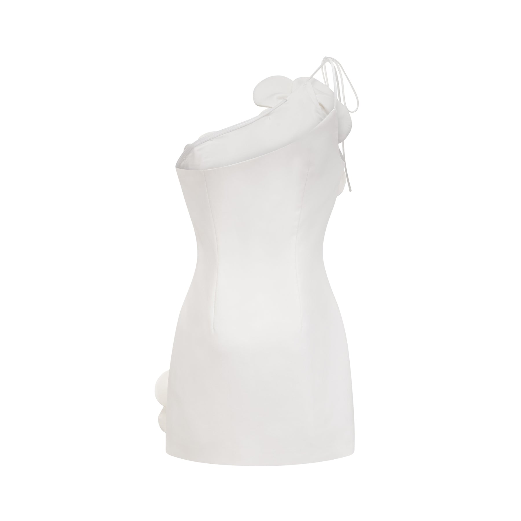 Deliana Mini Dress in Femme Floral White