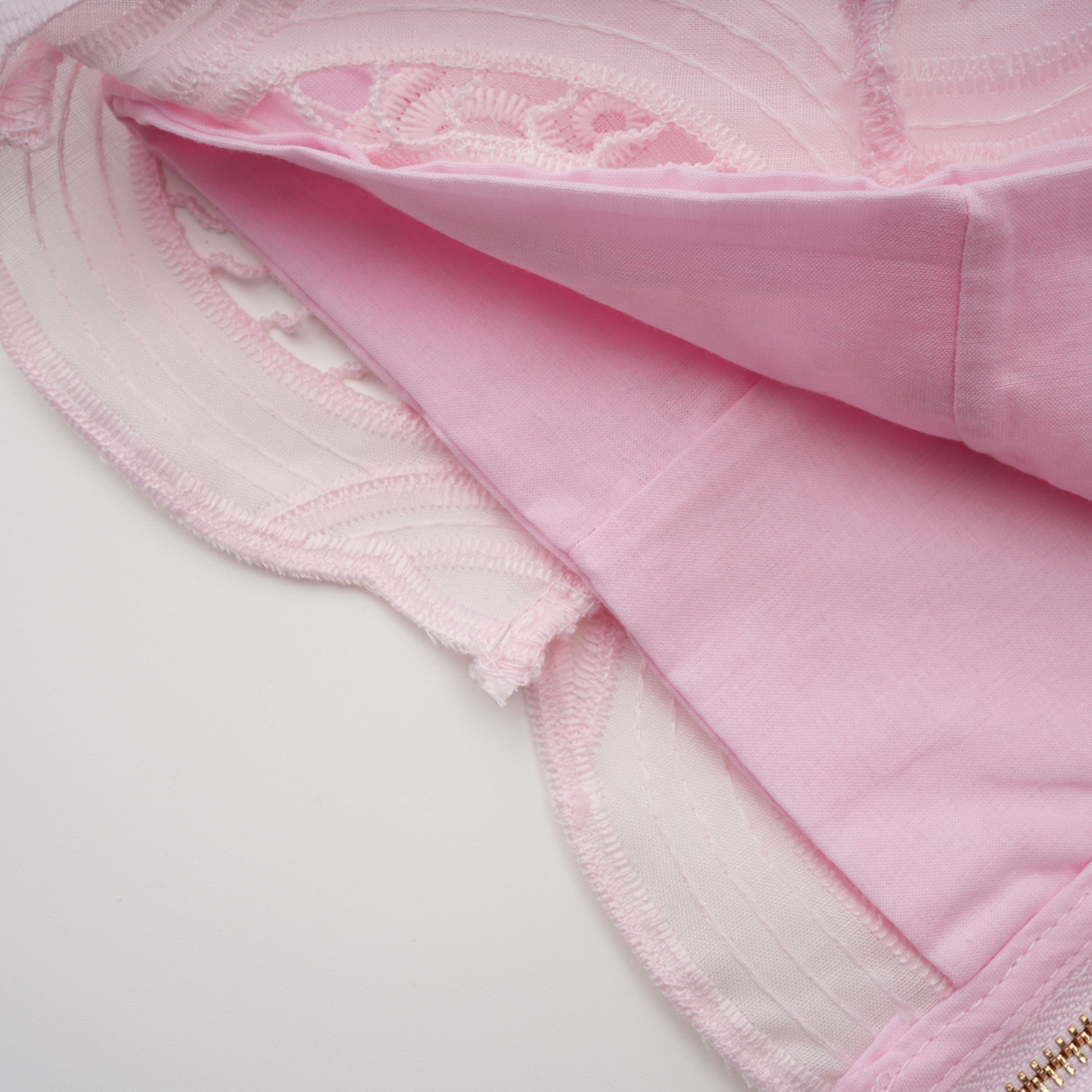 Joséphine Rosa besticktes Blusen- und Rock-Set