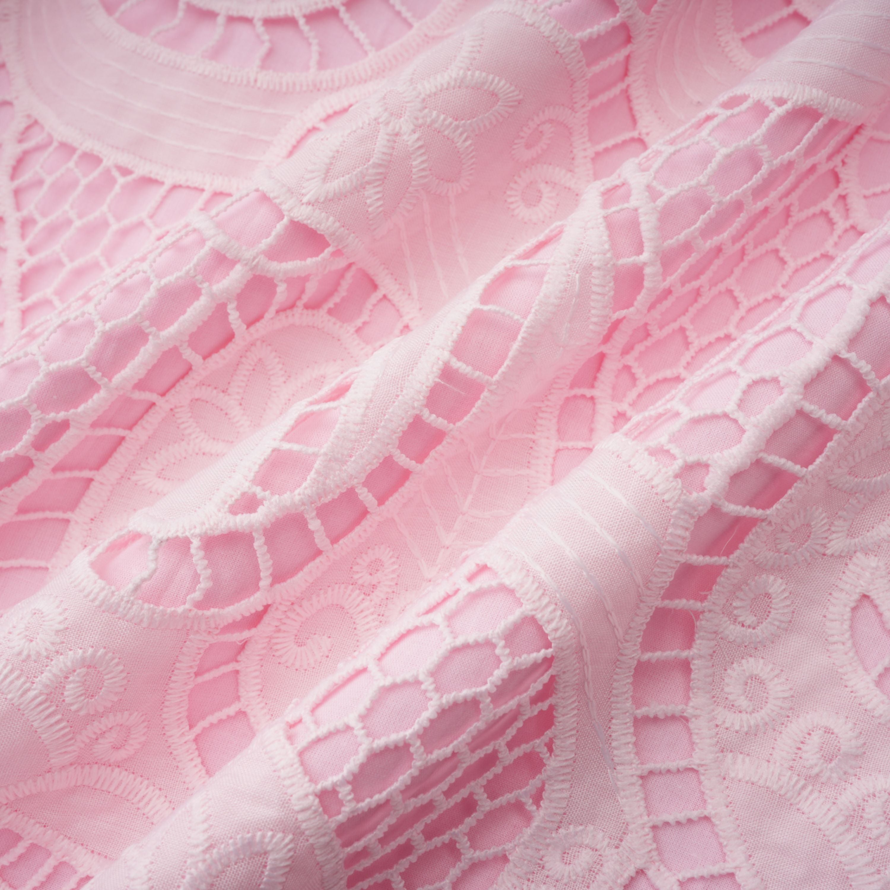 Joséphine Rosa besticktes Blusen- und Rock-Set