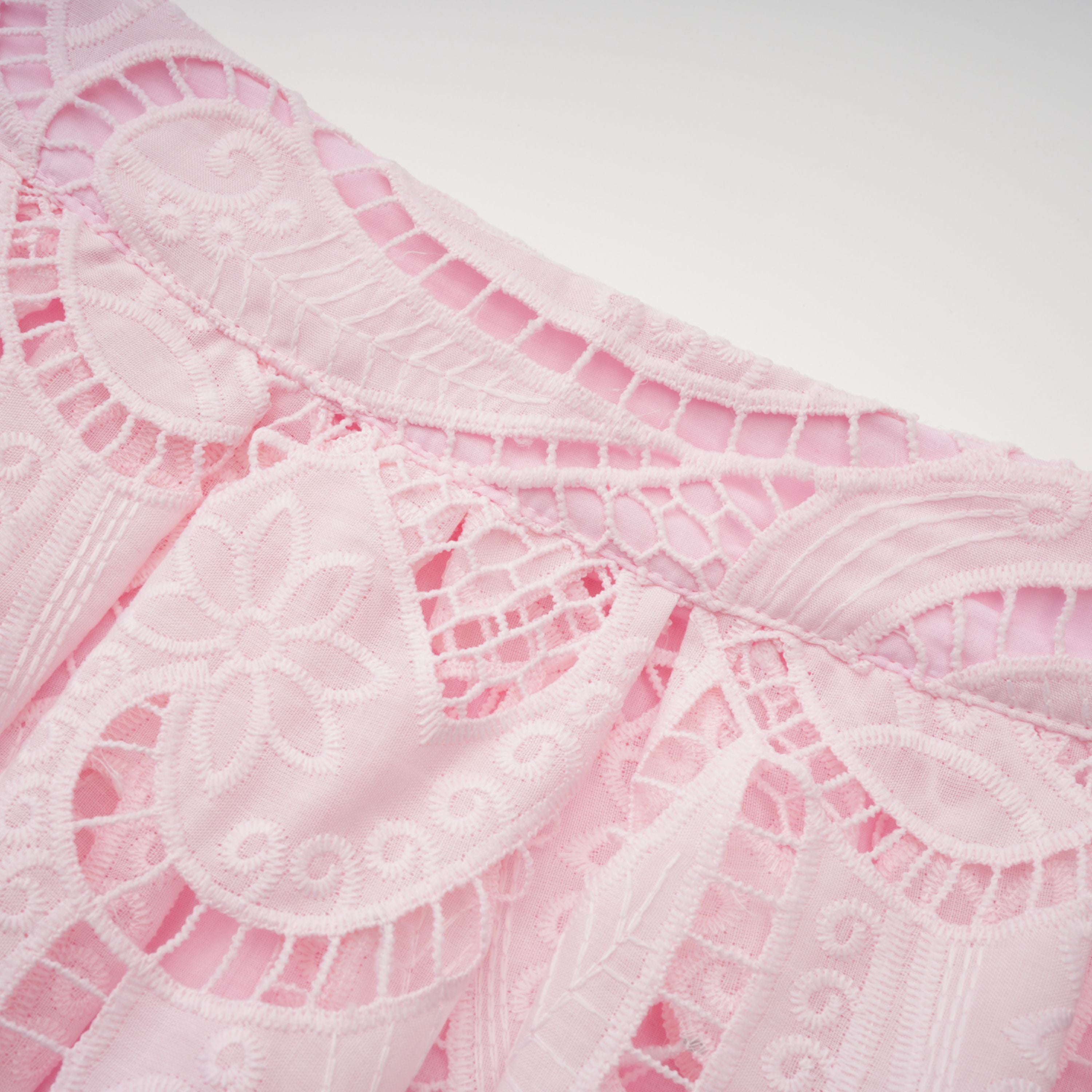 Joséphine Rosa besticktes Blusen- und Rock-Set