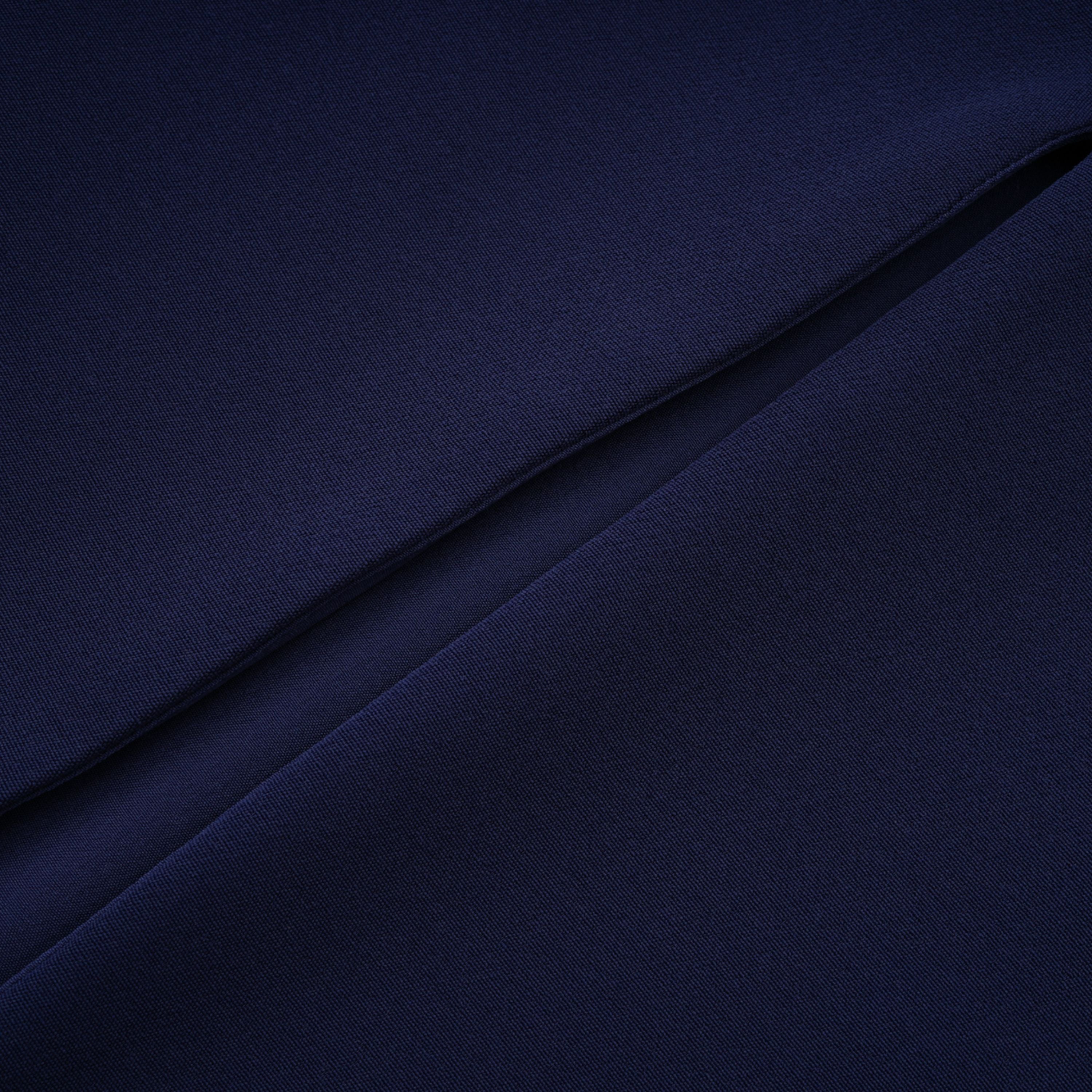 فستان ميدي بتصميم شريط أزرق داكن من Melokuhle