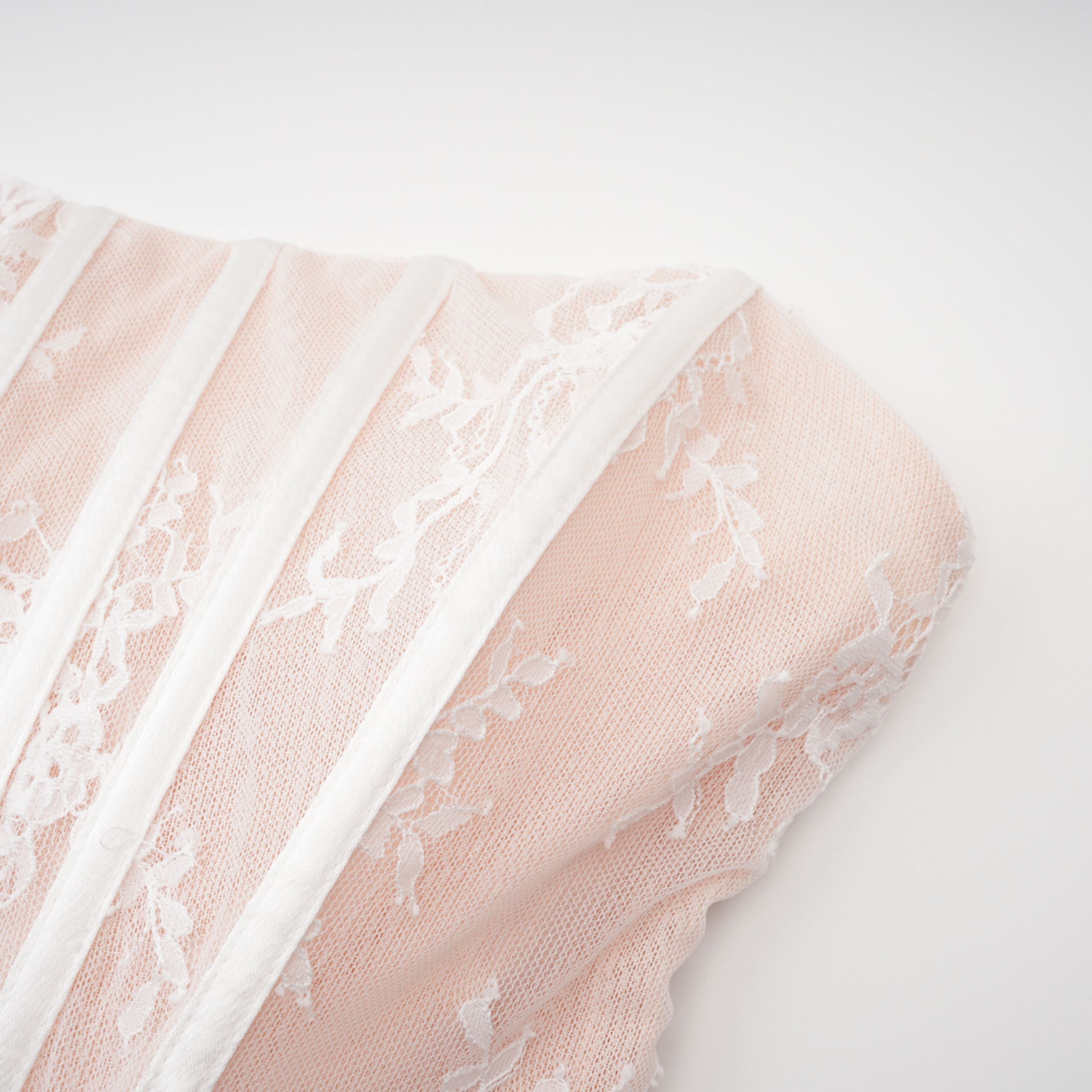 Margherita White Floral Lace Dress & Skirt Set