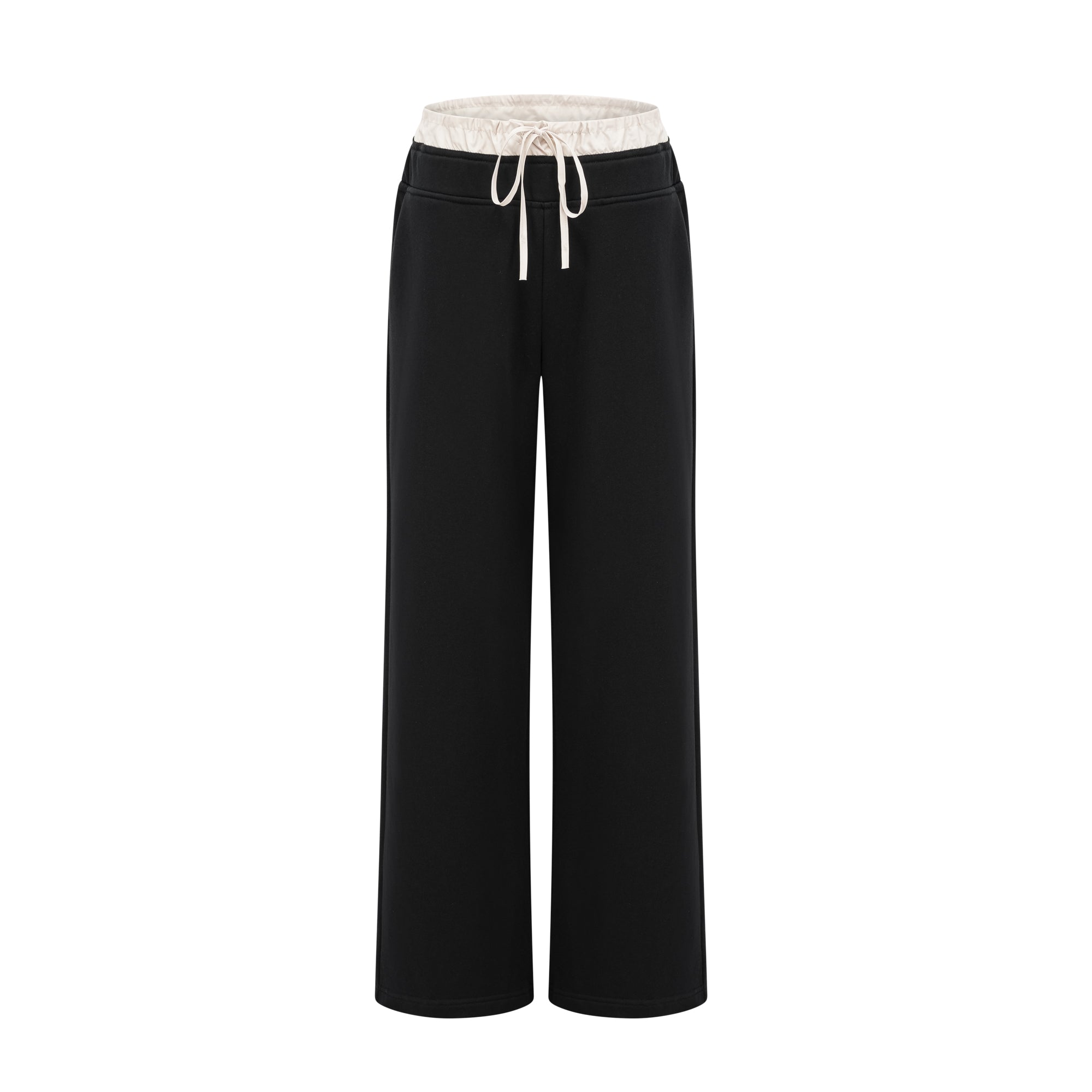 Françoise color-block floor-length trousers