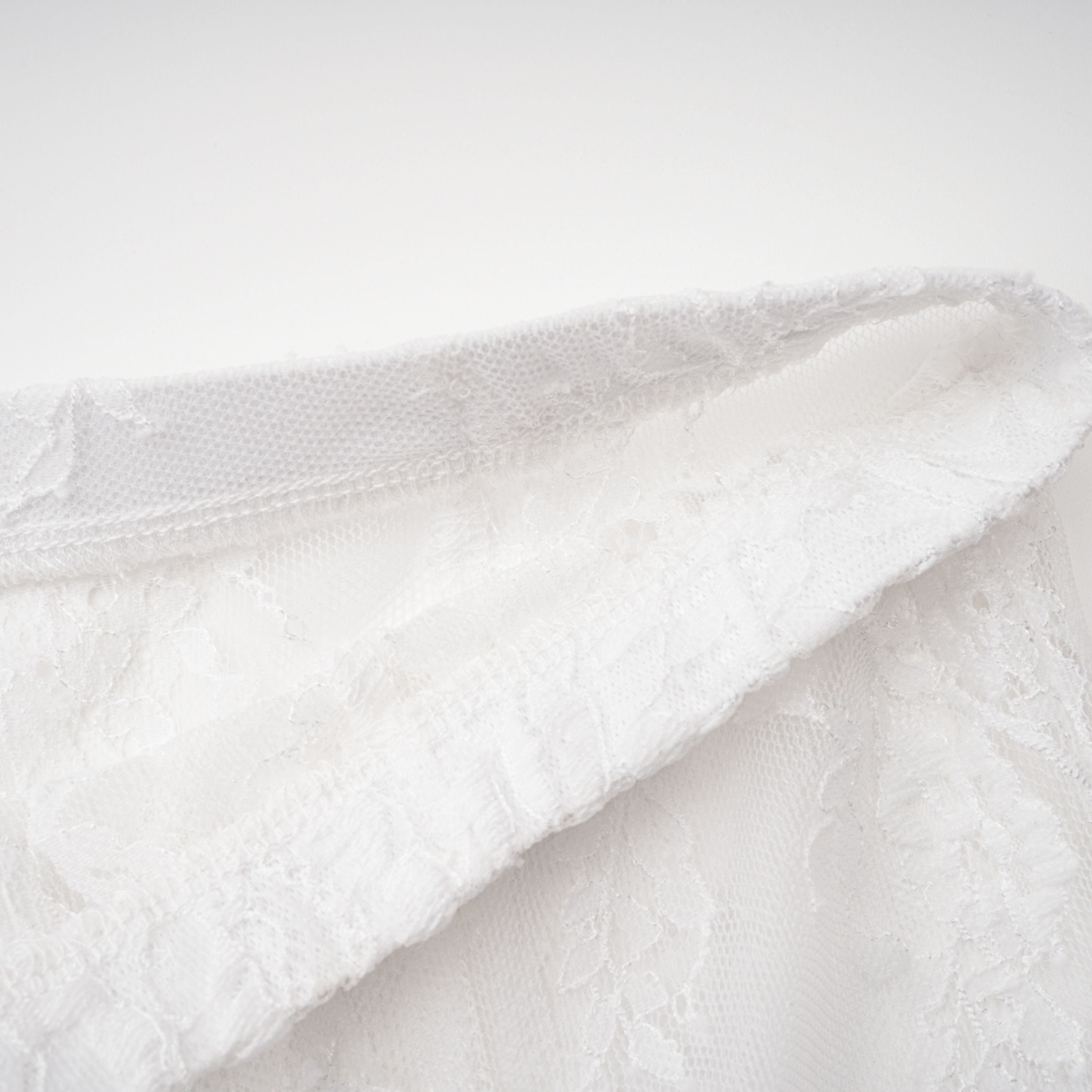 Margherita White Floral Lace Dress & Skirt Set