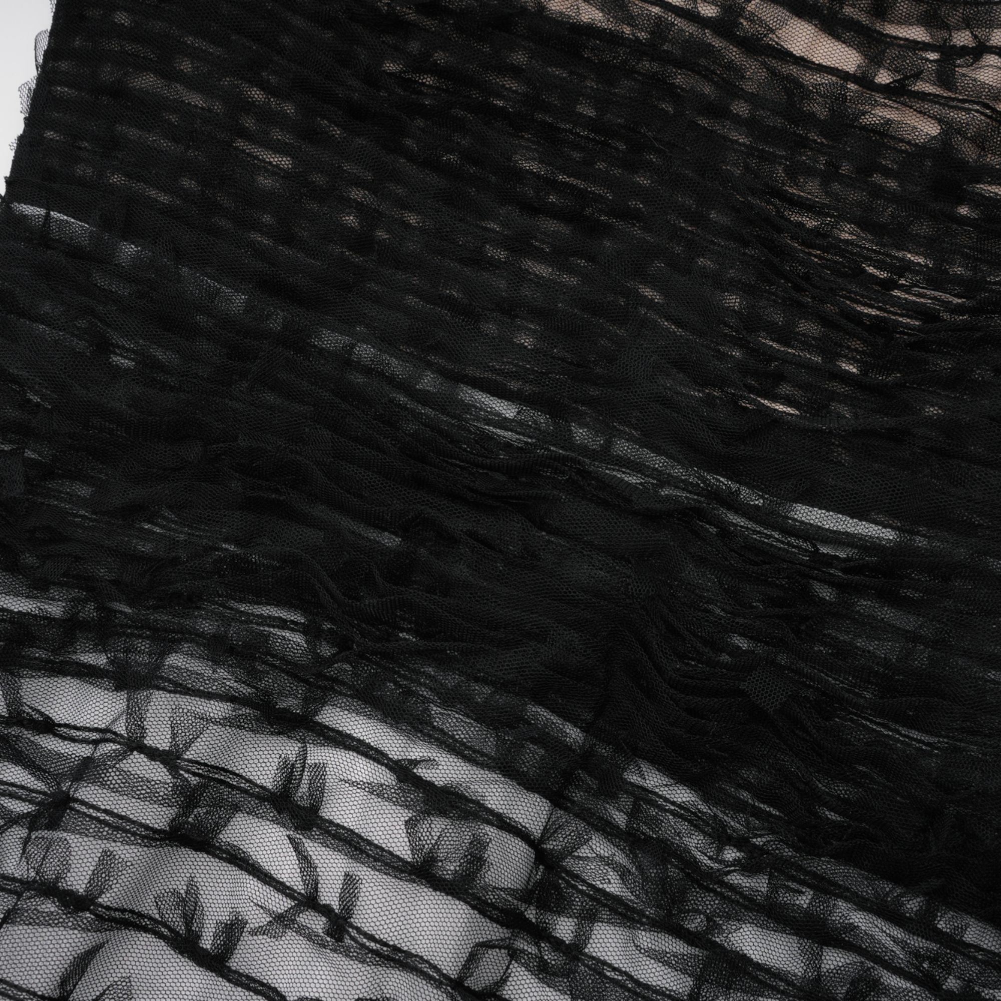 Eléonore Color Block Tulle Midi Dress