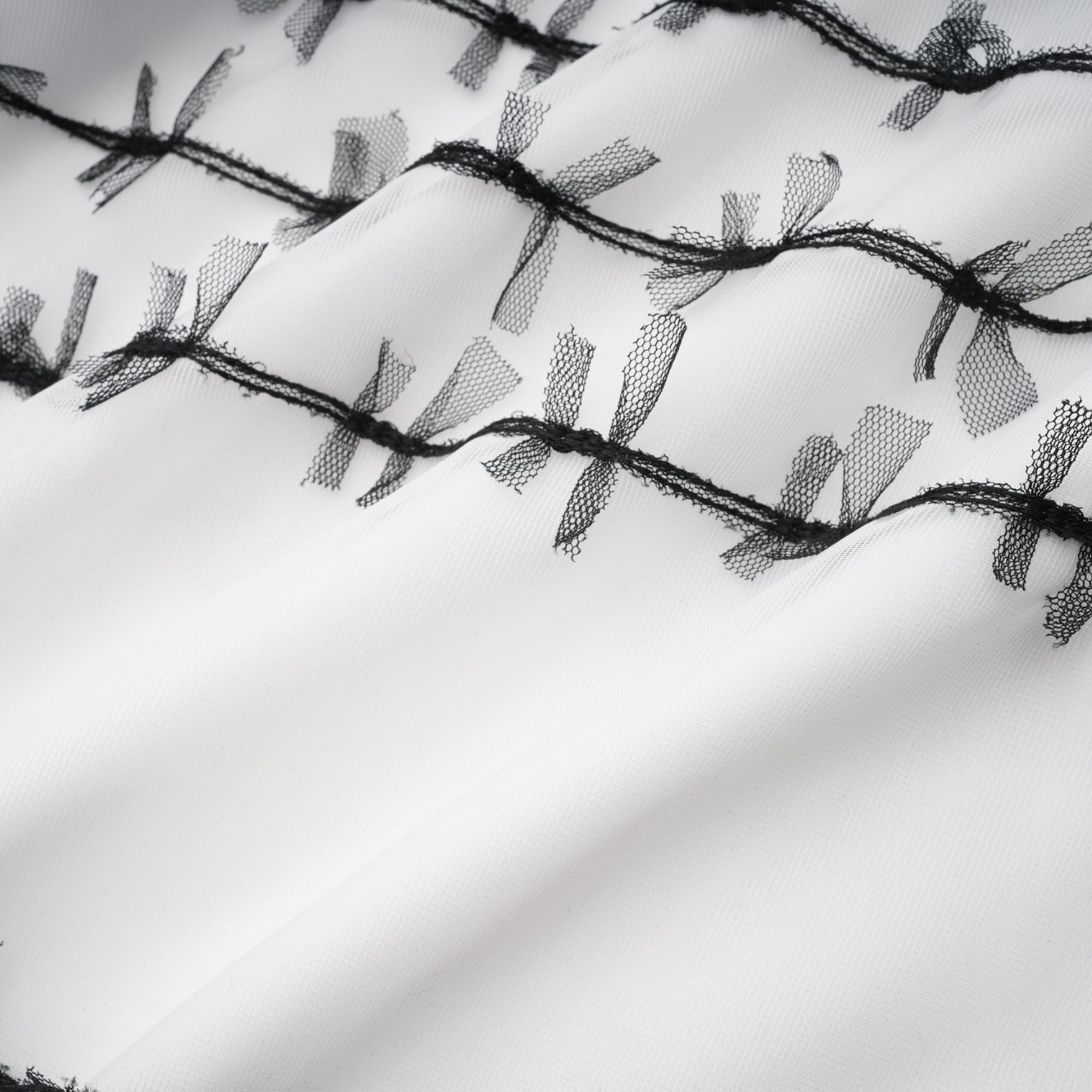 Eléonore Color Block Tulle Midi Dress