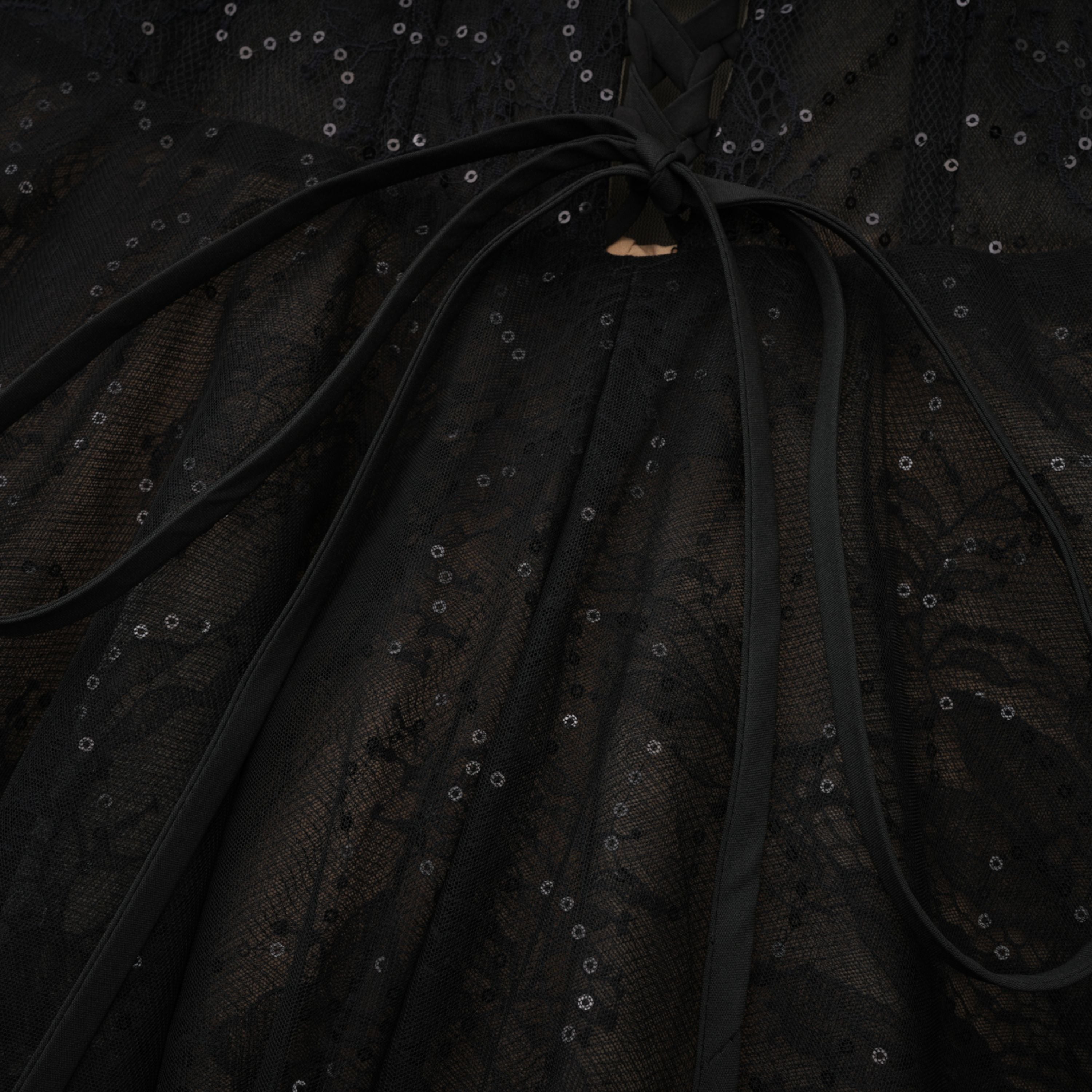 Celina Lace Corset Maxi Gown