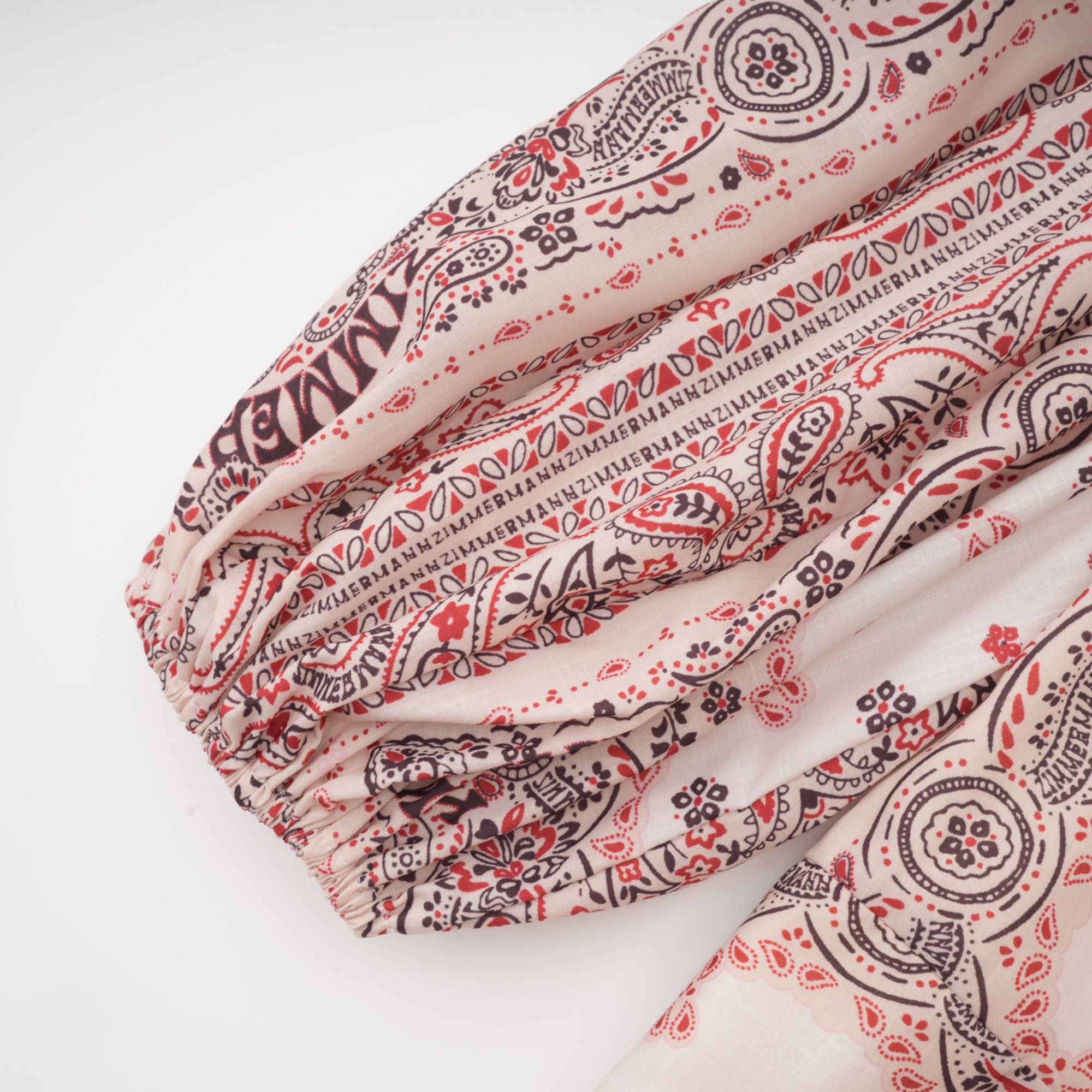 Abito midi Filomena con stampa paisley