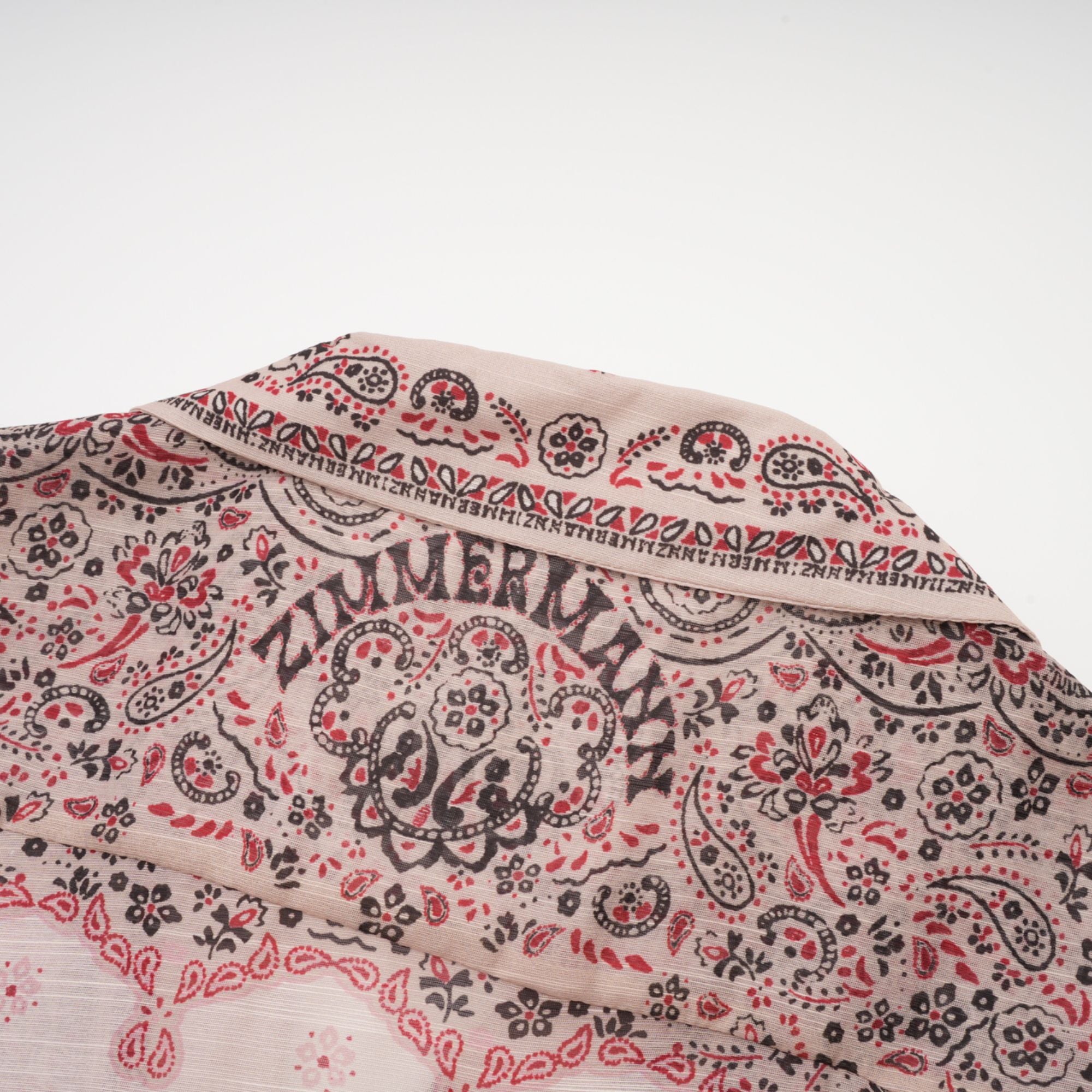 Sabine high-waisted pattern-printed midi dress