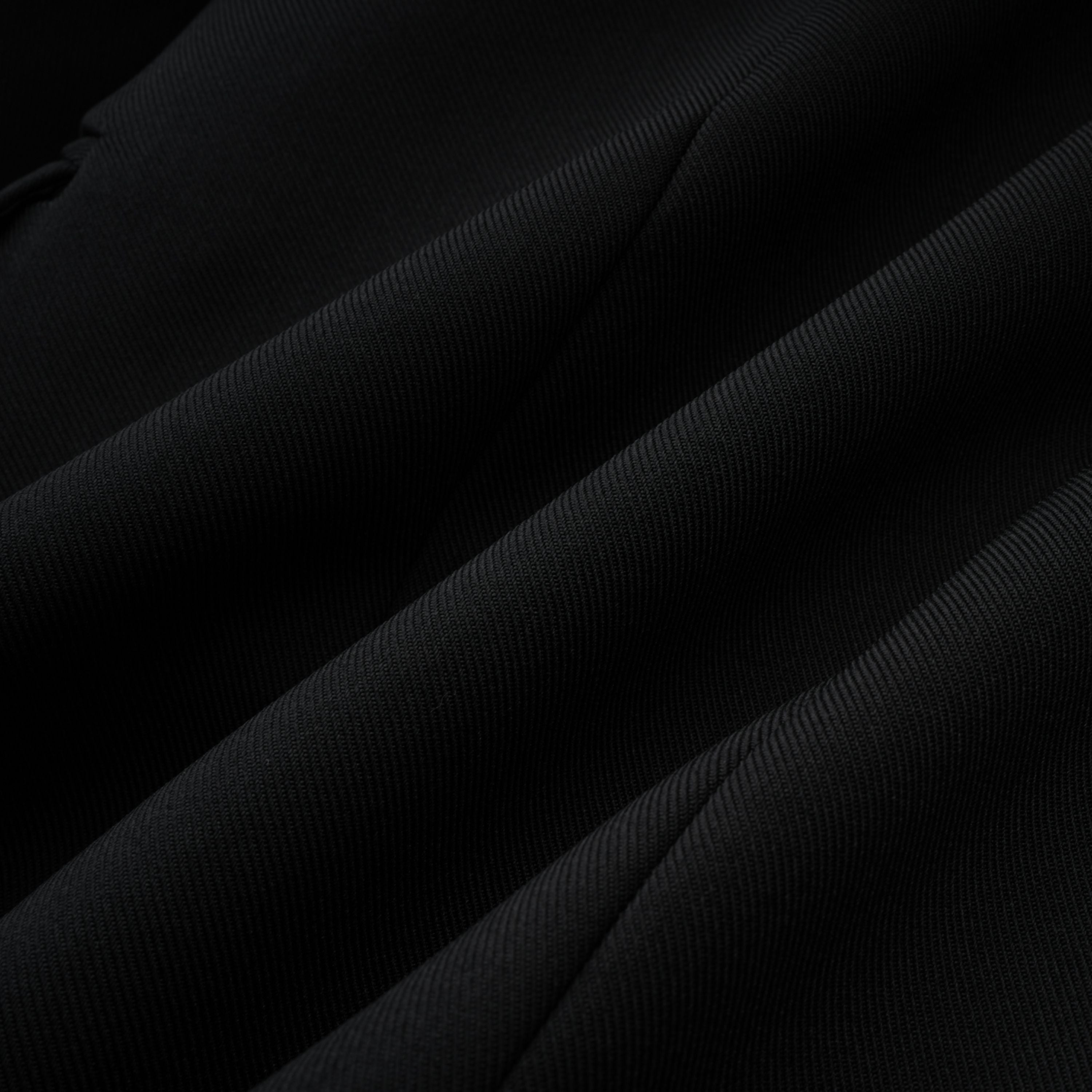 Dianthe Black Double-Breasted Oversize Blazer