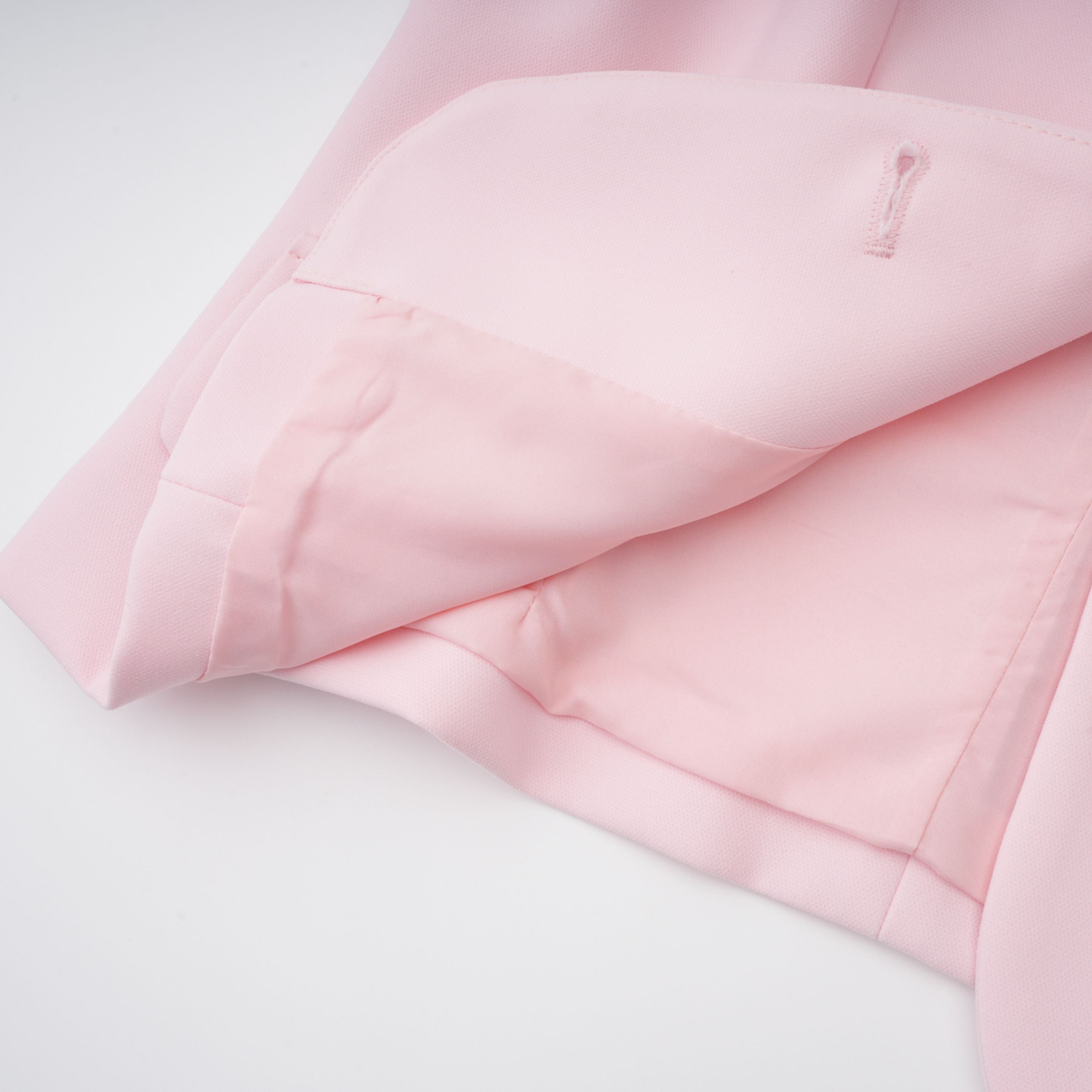 Eira Pink Peter Pan Collar Jacket & Skirt Set