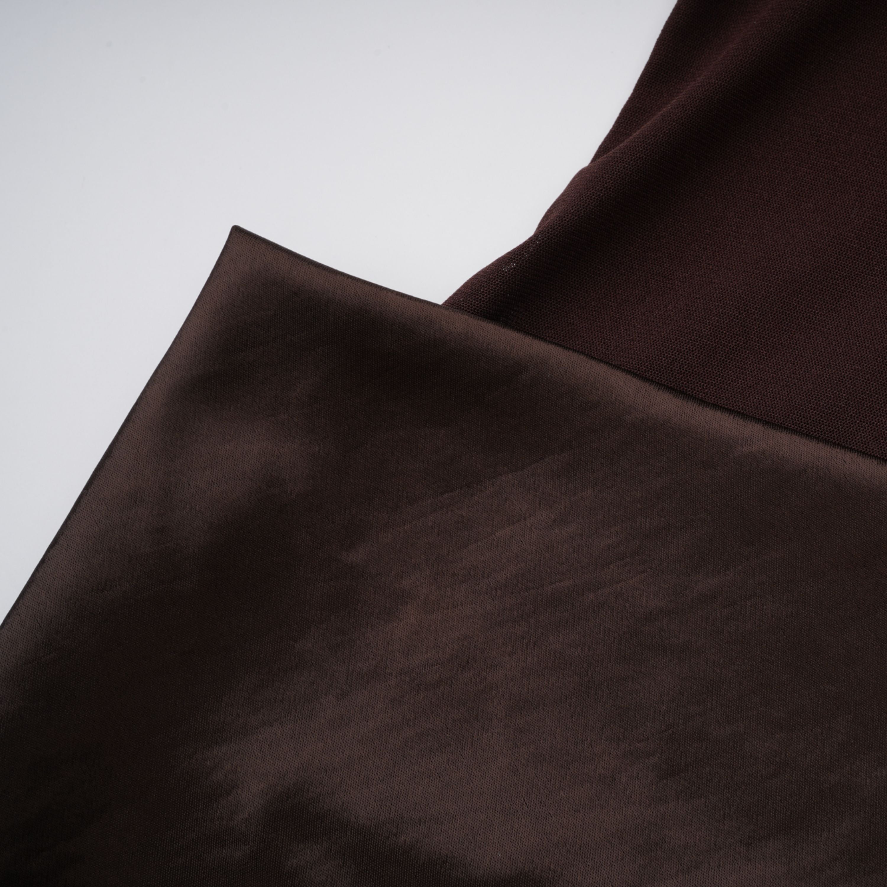 Pernilla Brown One Shoulder Satin Mini Dress