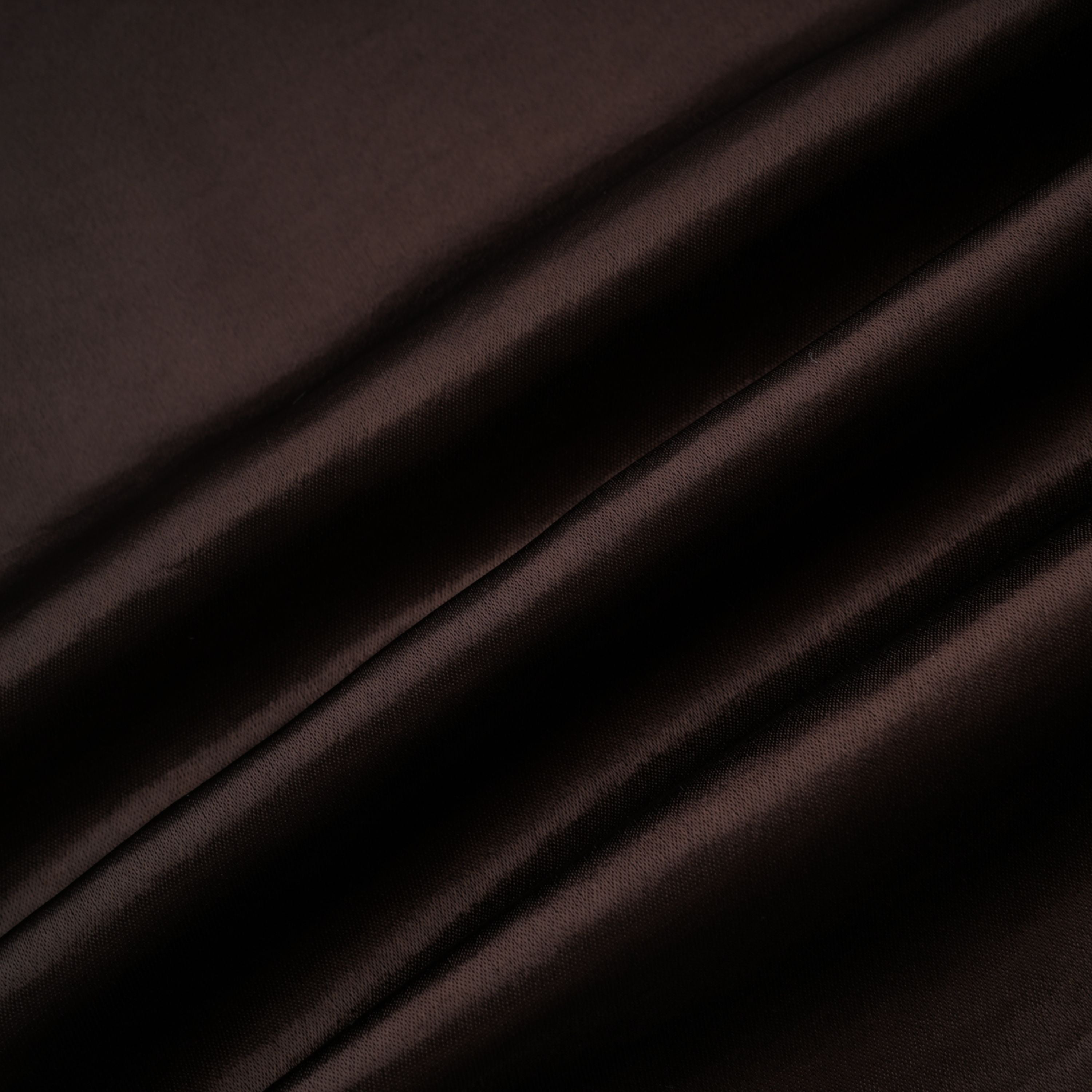 Pernilla Brown One Shoulder Satin Mini Dress