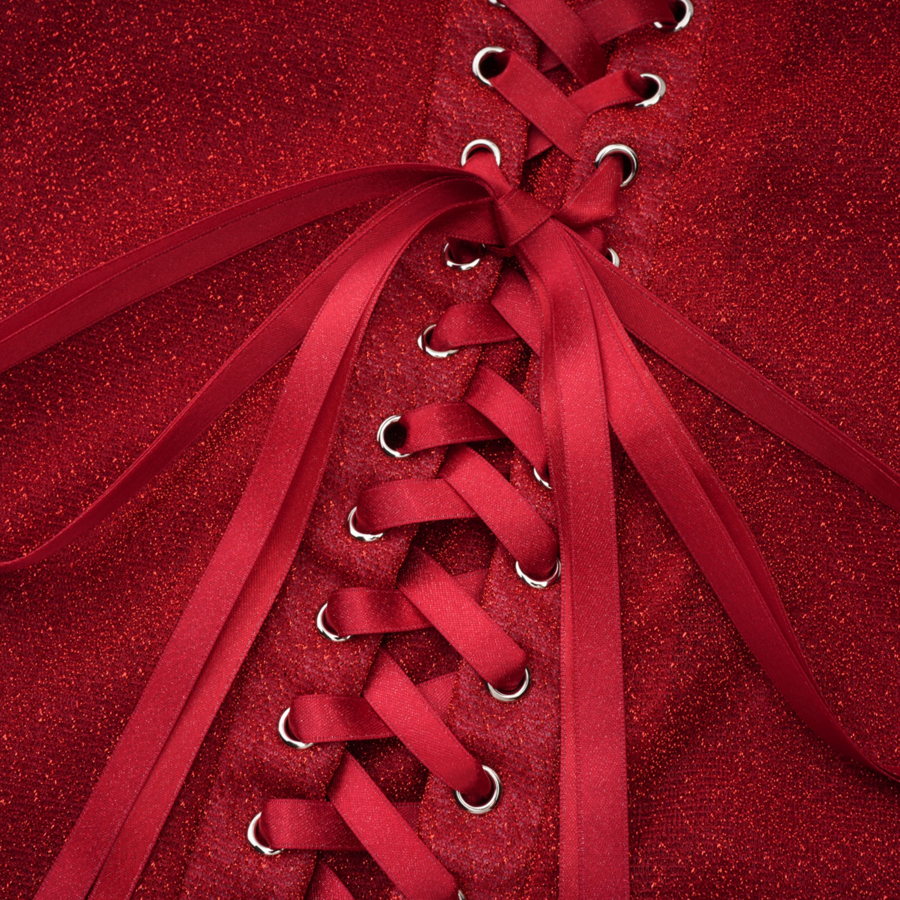 فستان لامع من Orabelle Red Brilliance Drop