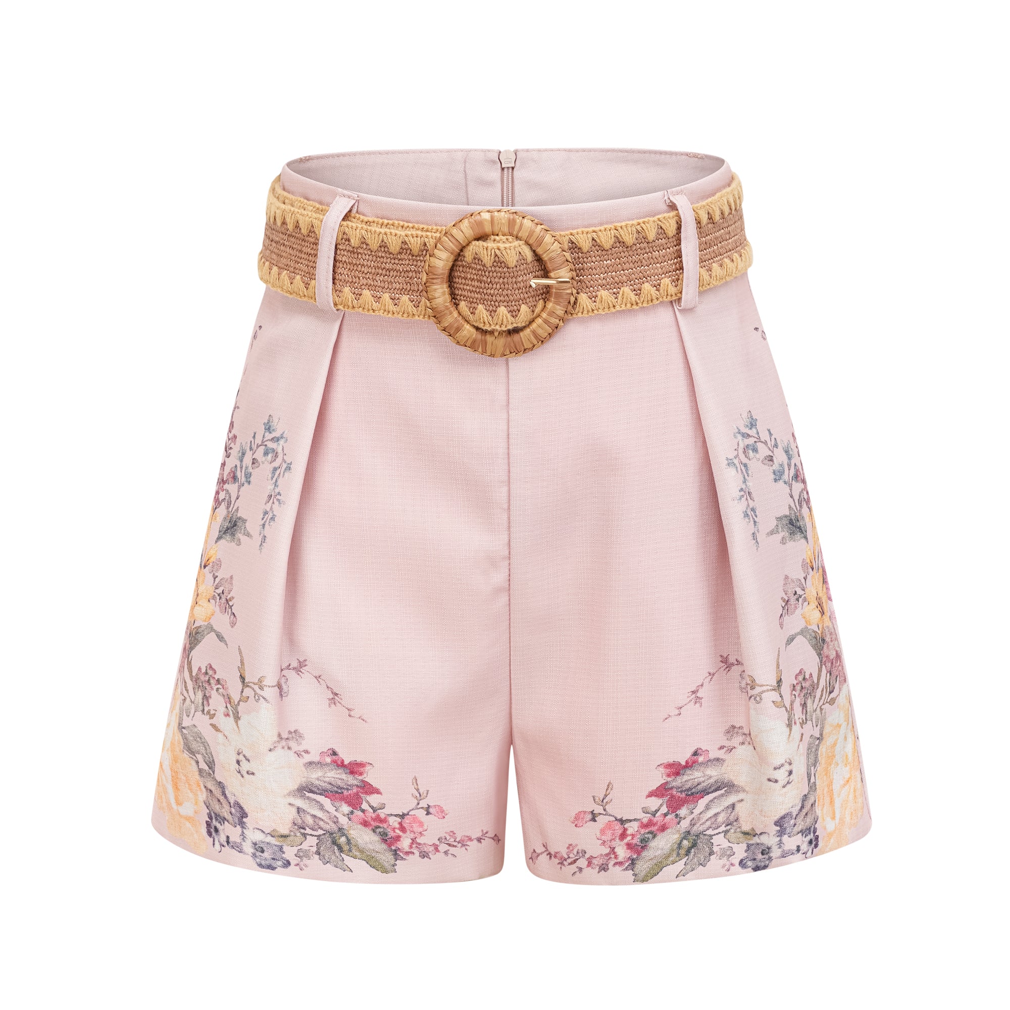 Janelle floral-print shirt & shorts matching set