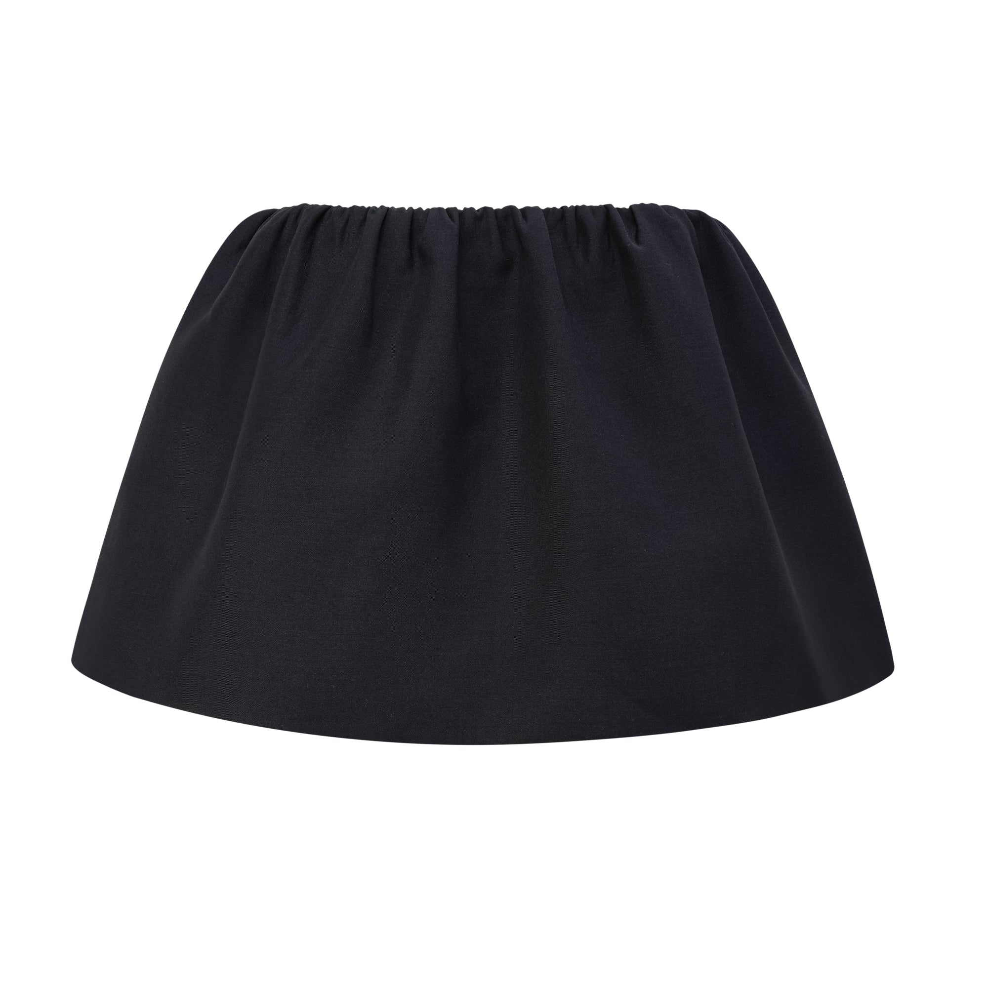 Sarita flared wool mini skirt