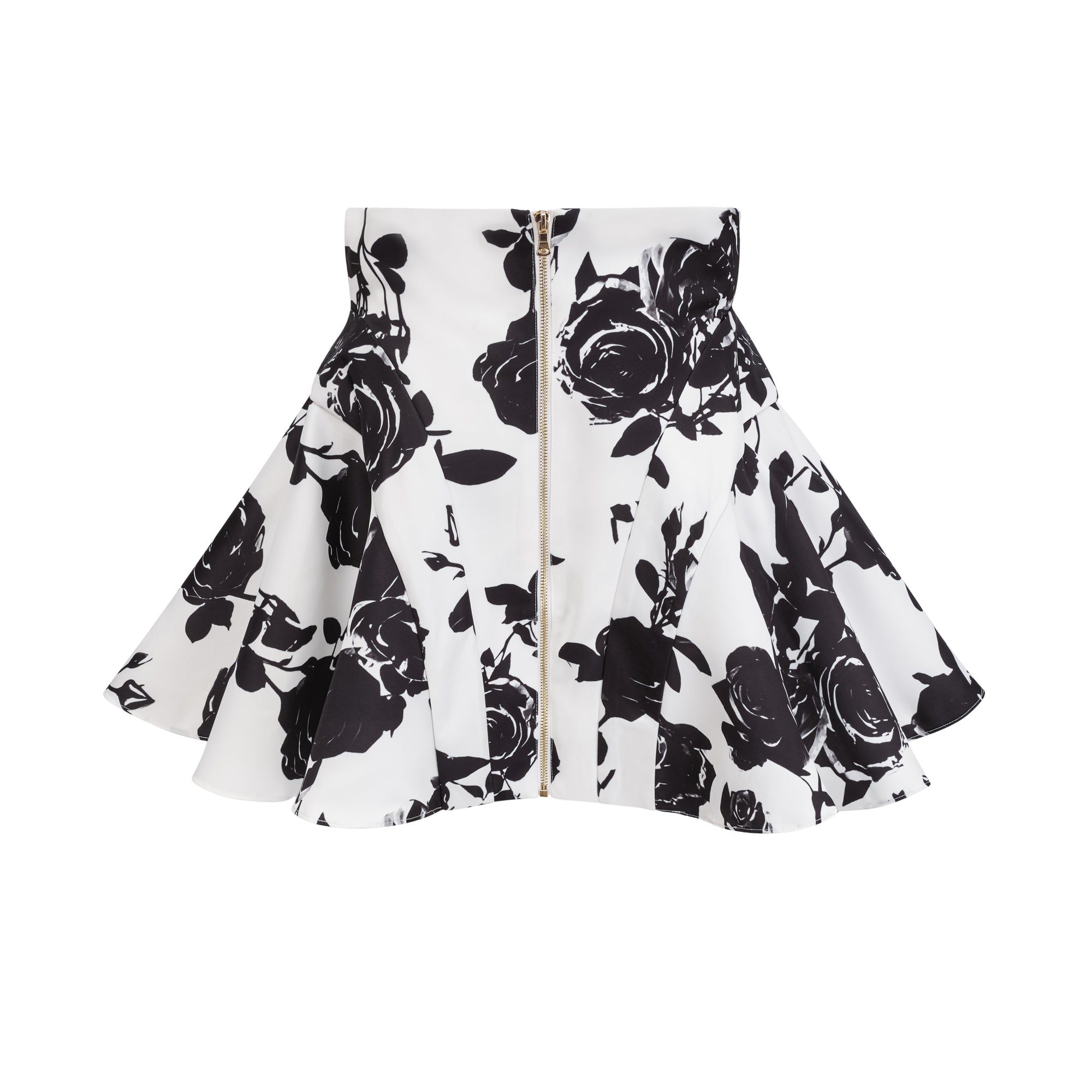 Léonor floral-print shirt & skirt matching set