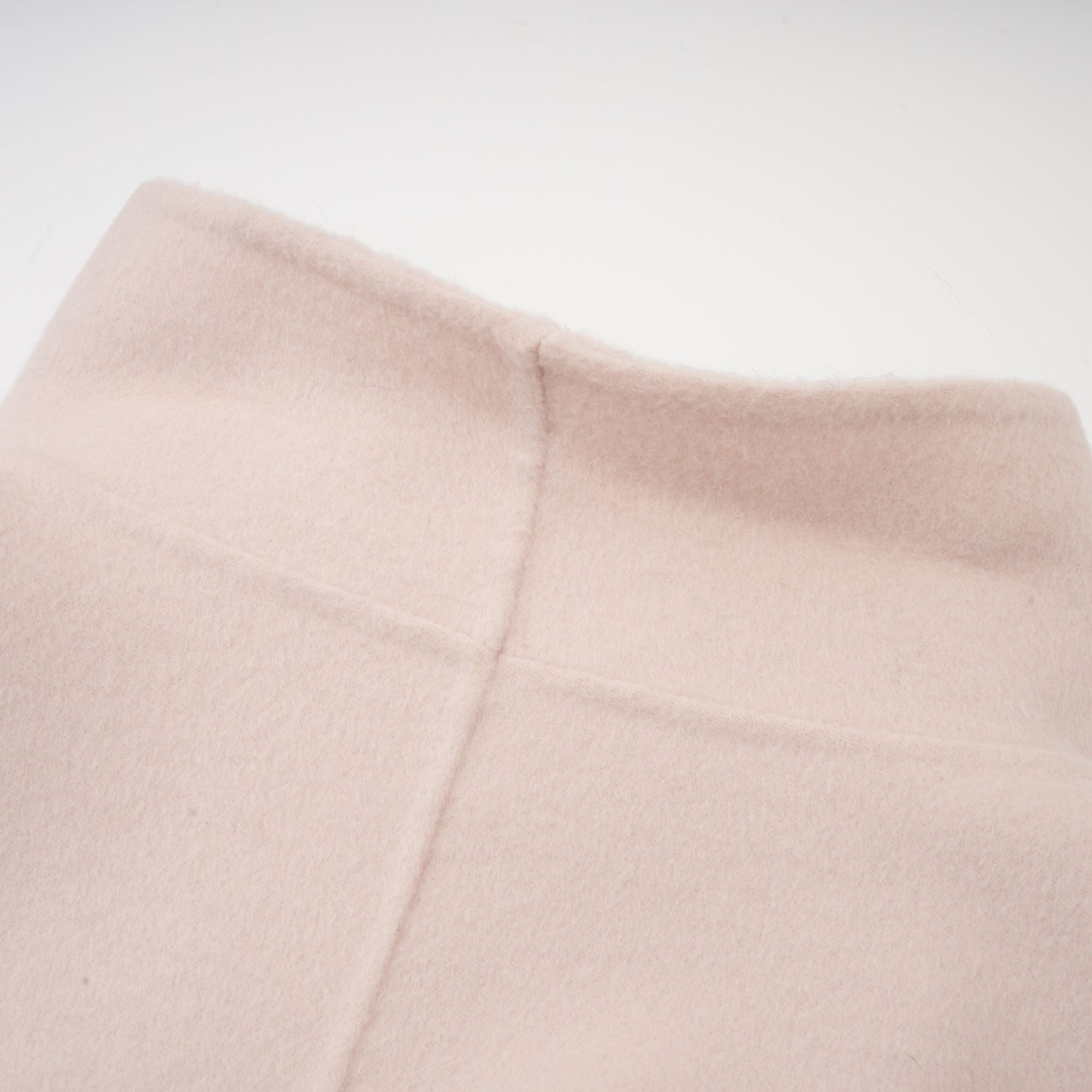 Vienne pink diagonal-placket short coat