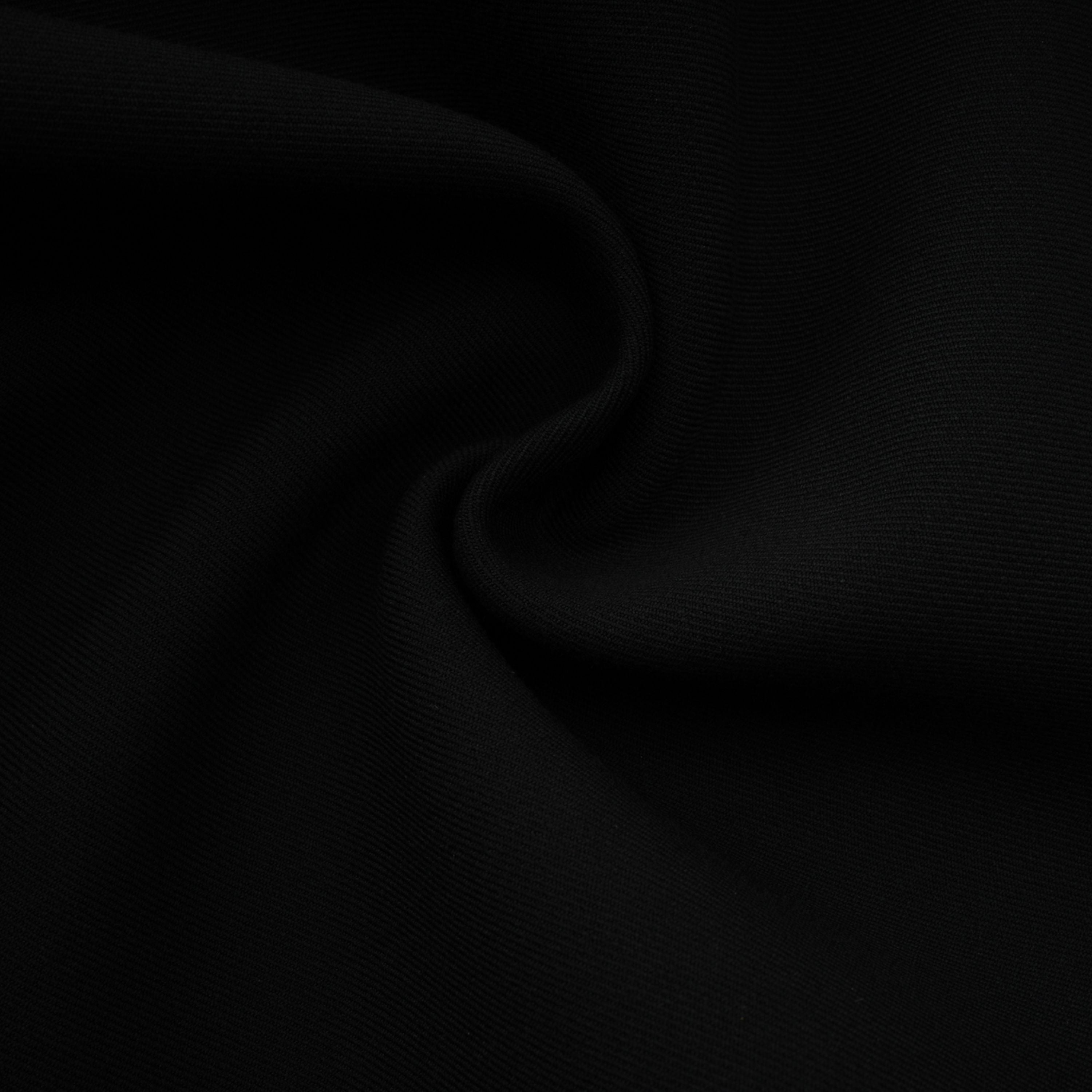 Ivona Black Boned Bodice Wide Leg Overalls