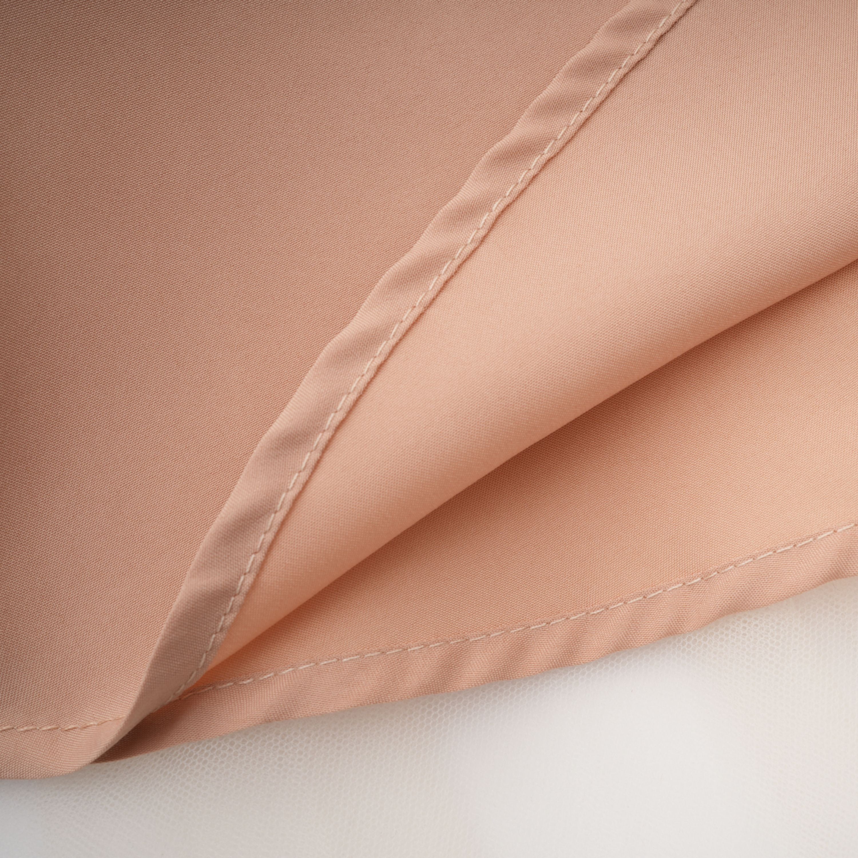 Mira Neutrals Lace Panel Tulle Midi Dress