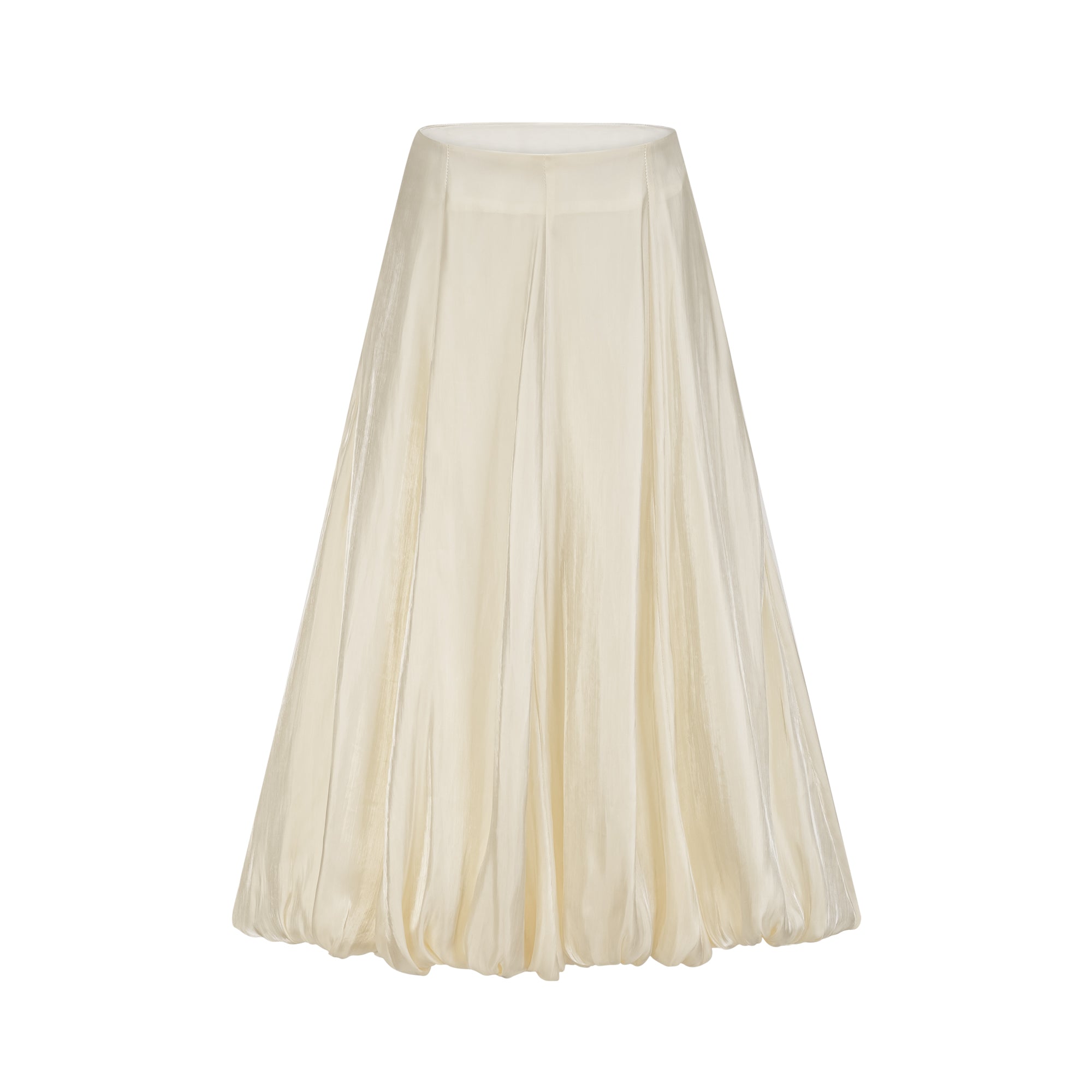 Céline white pleated top & skirt matching set