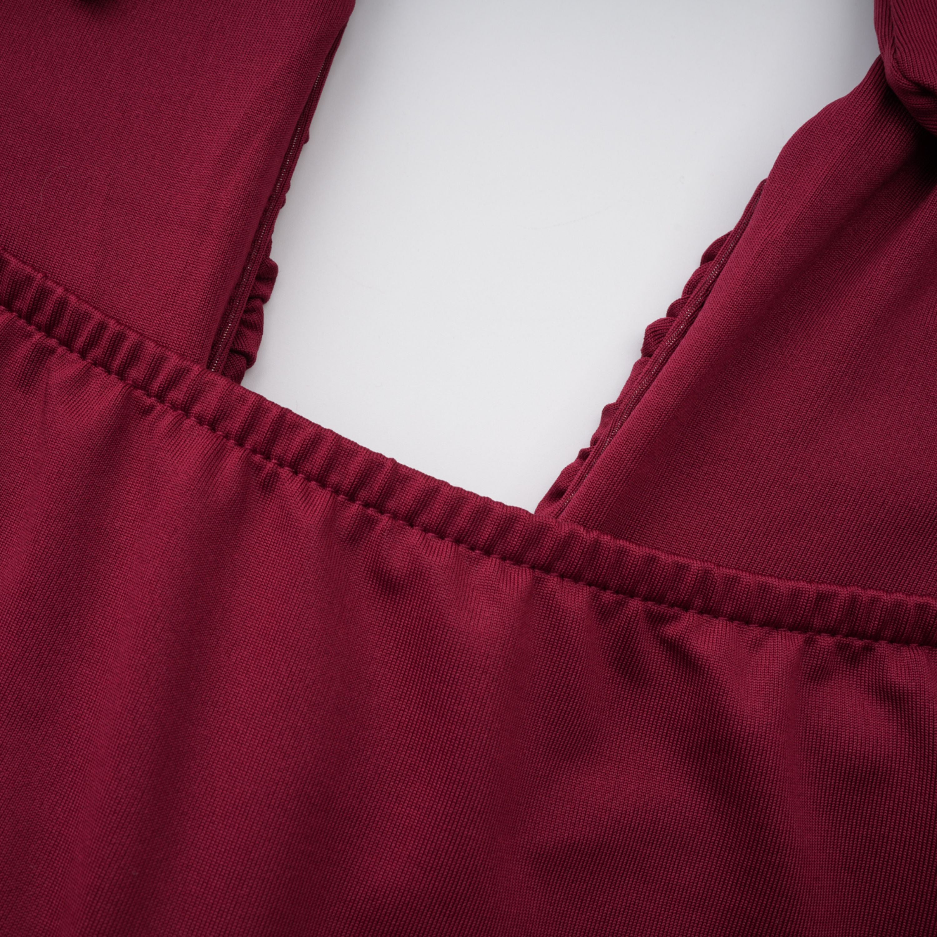 Aiglantine Halterneck Ruched Maxi Dress