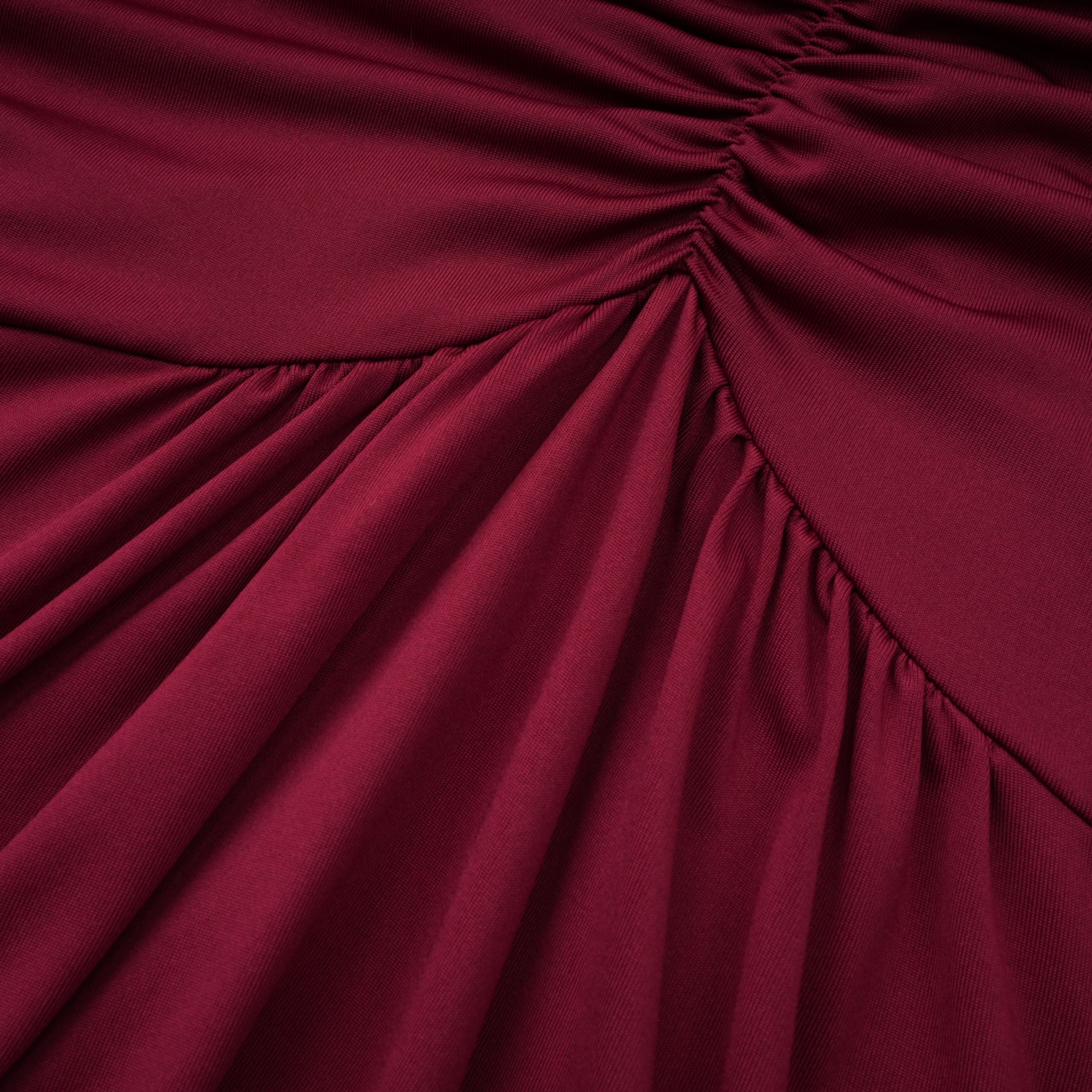 Aiglantine Halterneck Ruched Maxi Dress