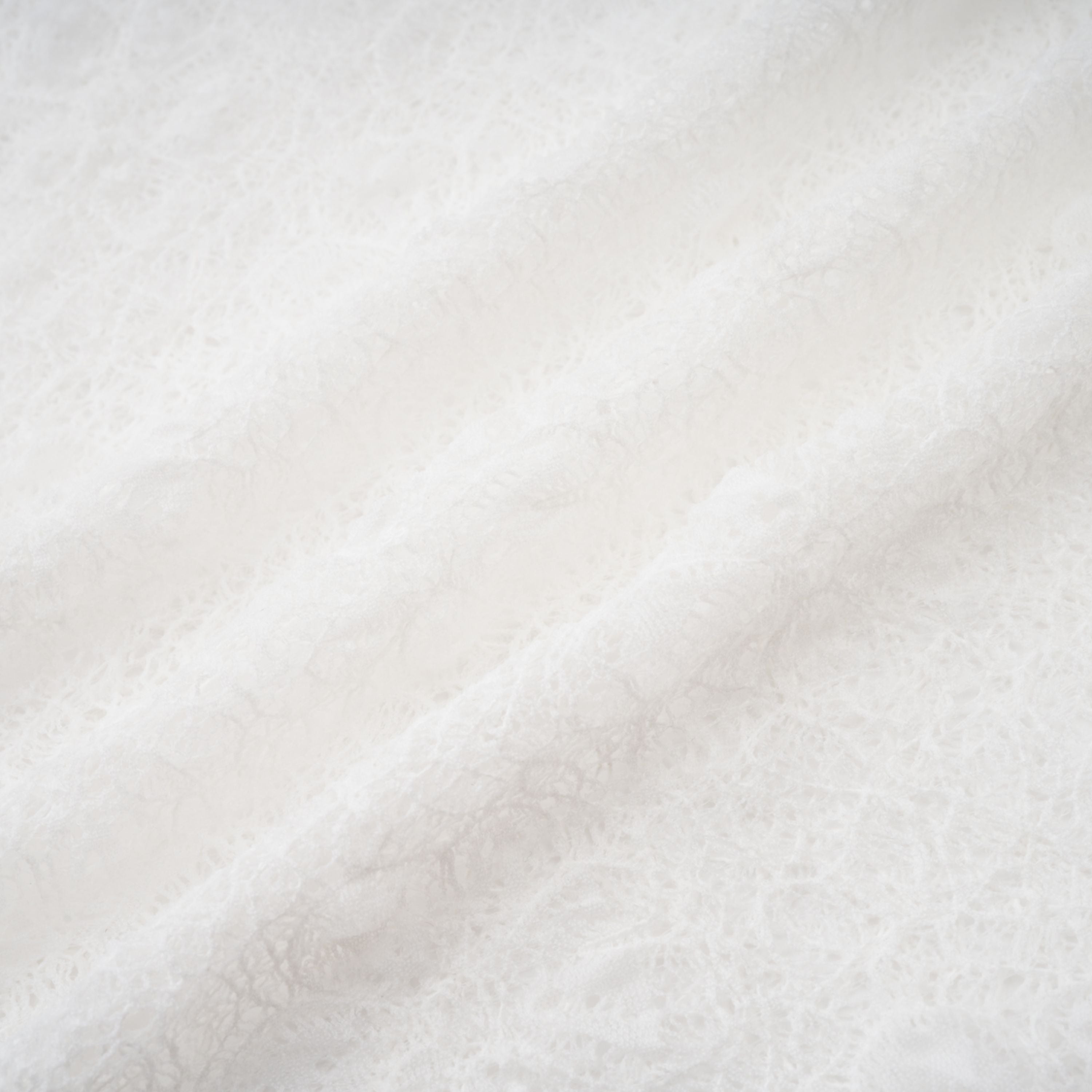 Étincelle White Ruched Lace Maxi Dress (Final Sale-US Only)