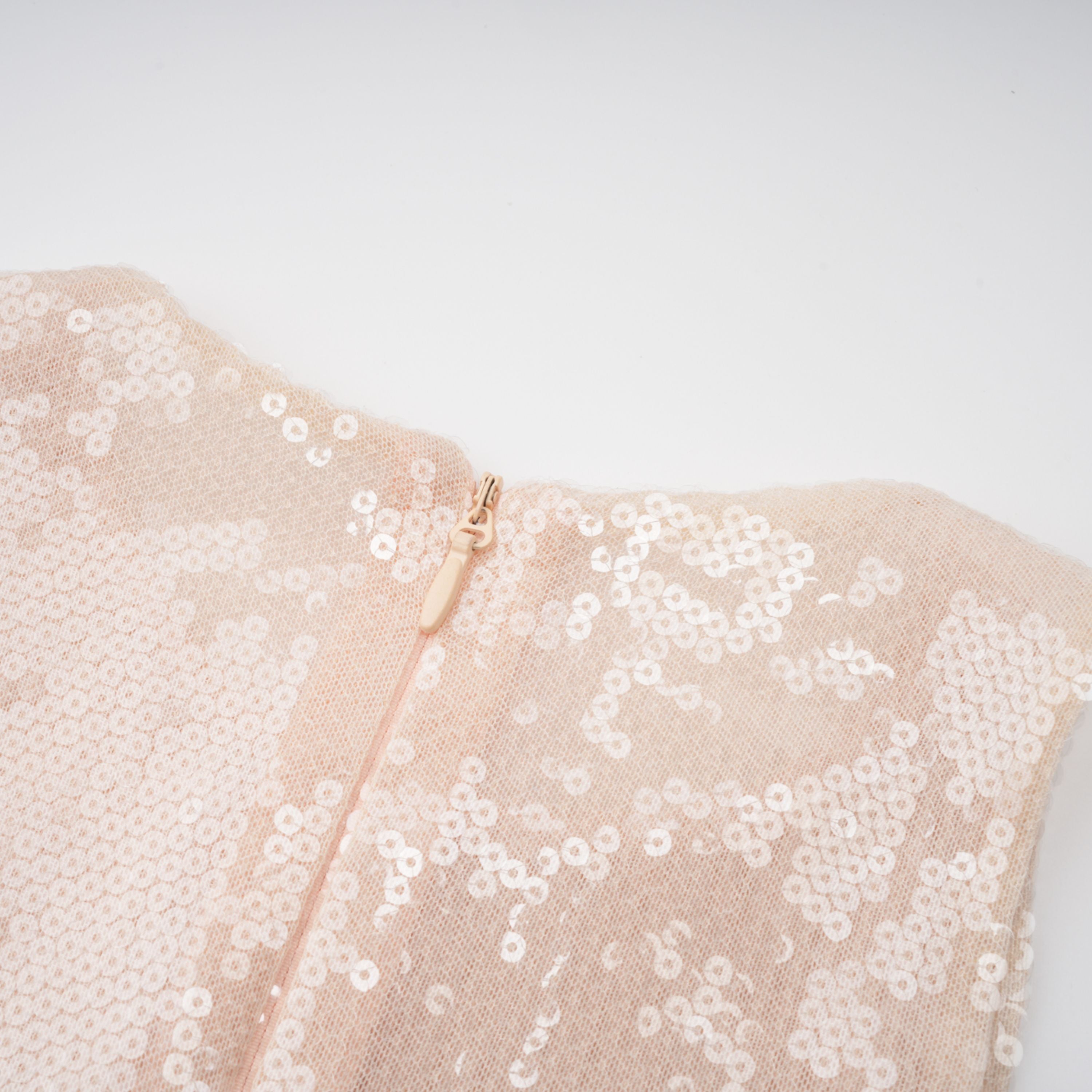 Uranie black panelled sequined corset maxi dress