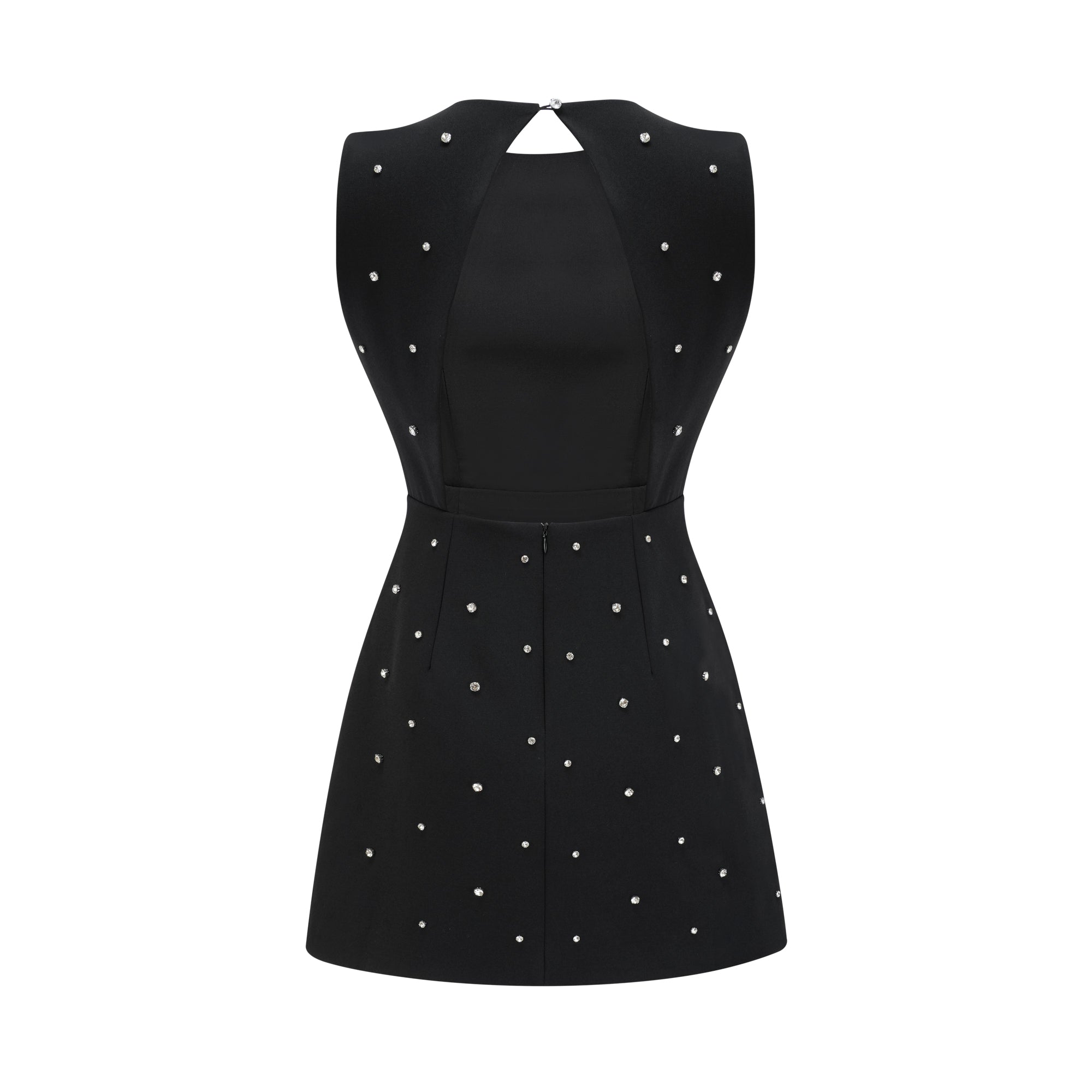 Pénélope crystal embellished a-line mini dress