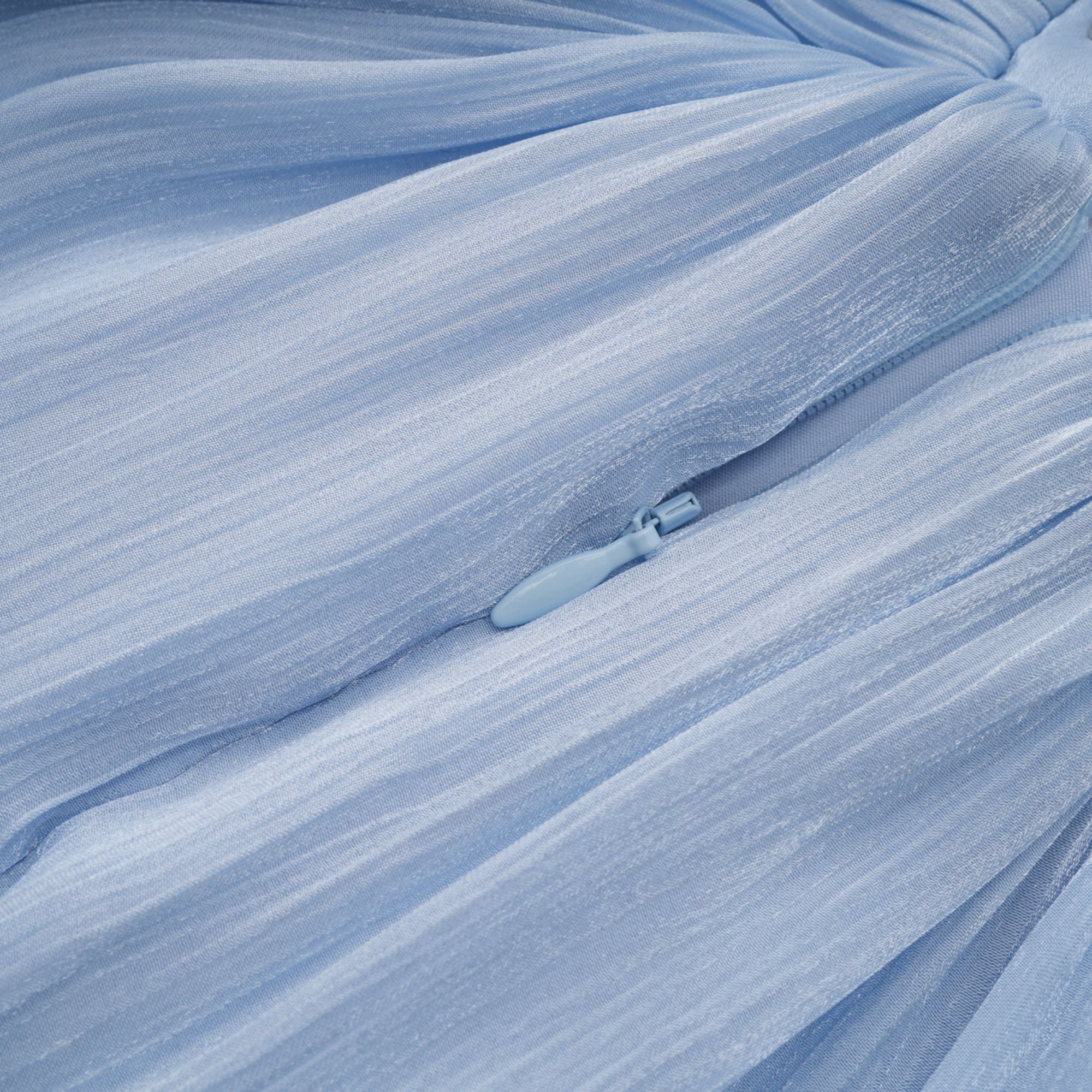 فستان ماكسي أزرق لامع من Térébenthine