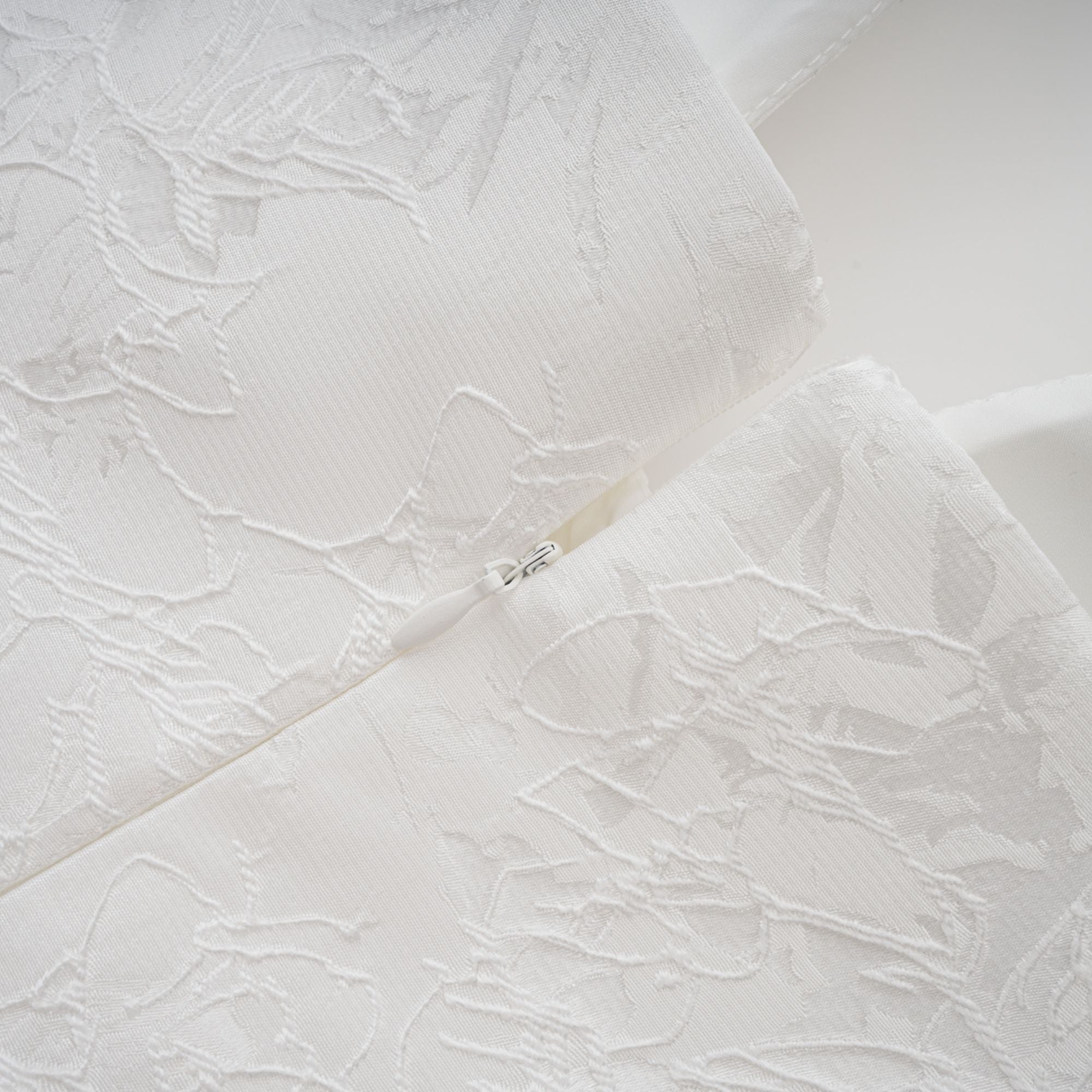 Céline White Glamorous Event Midi Dress