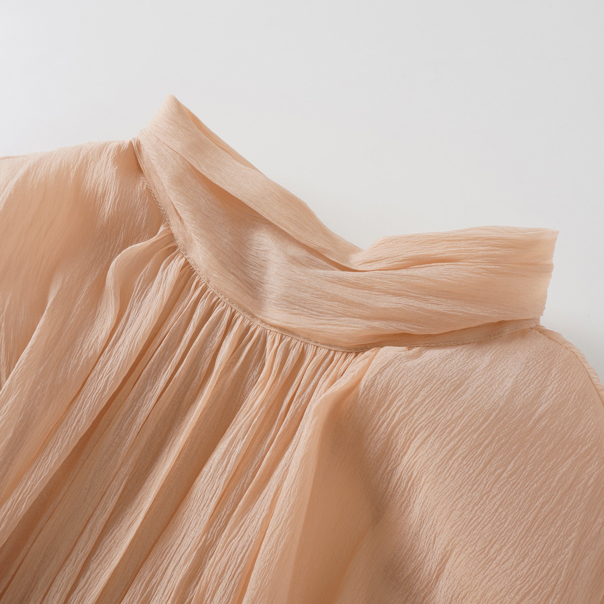 Téa cinched-waist floral-appliqué panelled mini dress