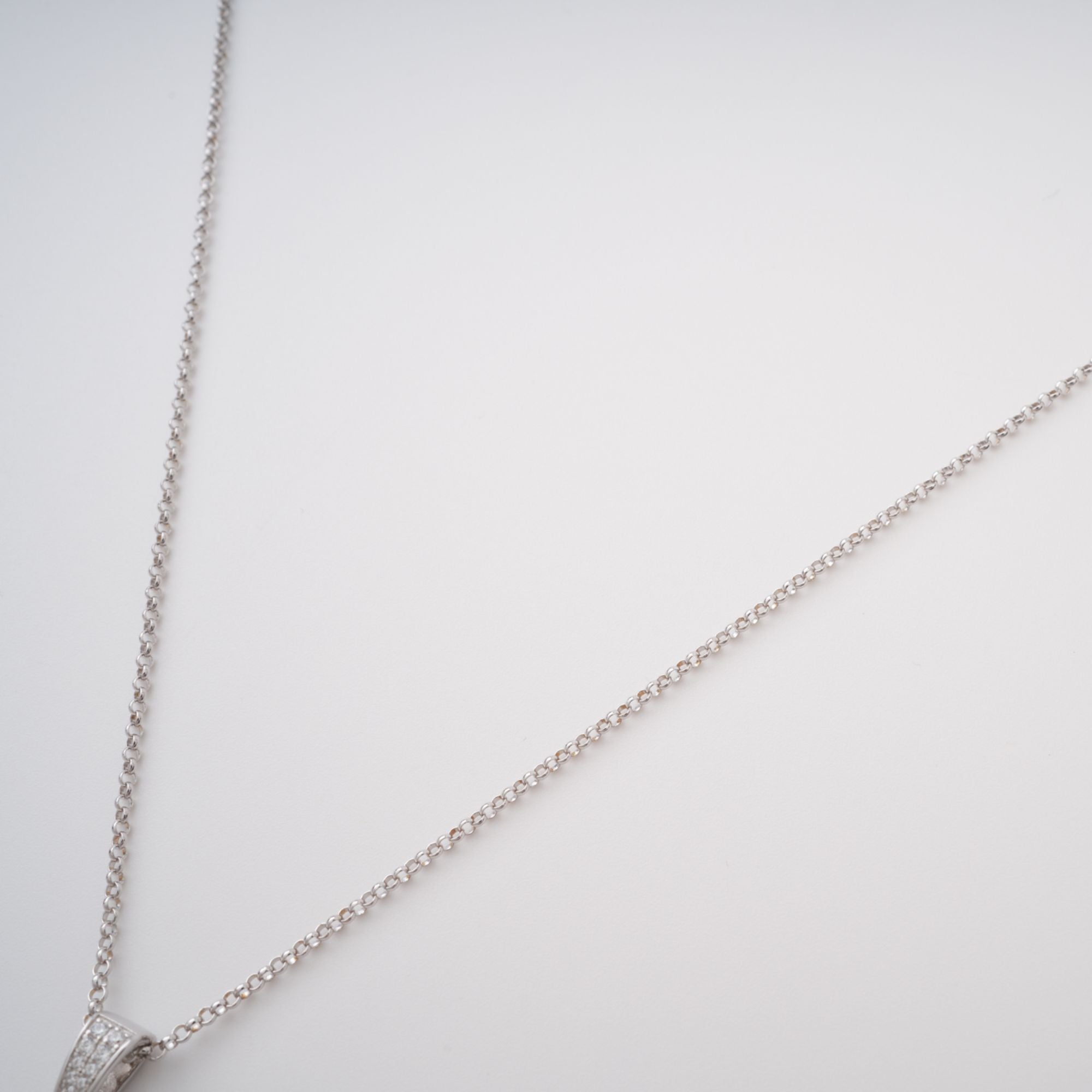 Raphaëlle Green Oval Gemstone Pendant Sterling Silver Necklace