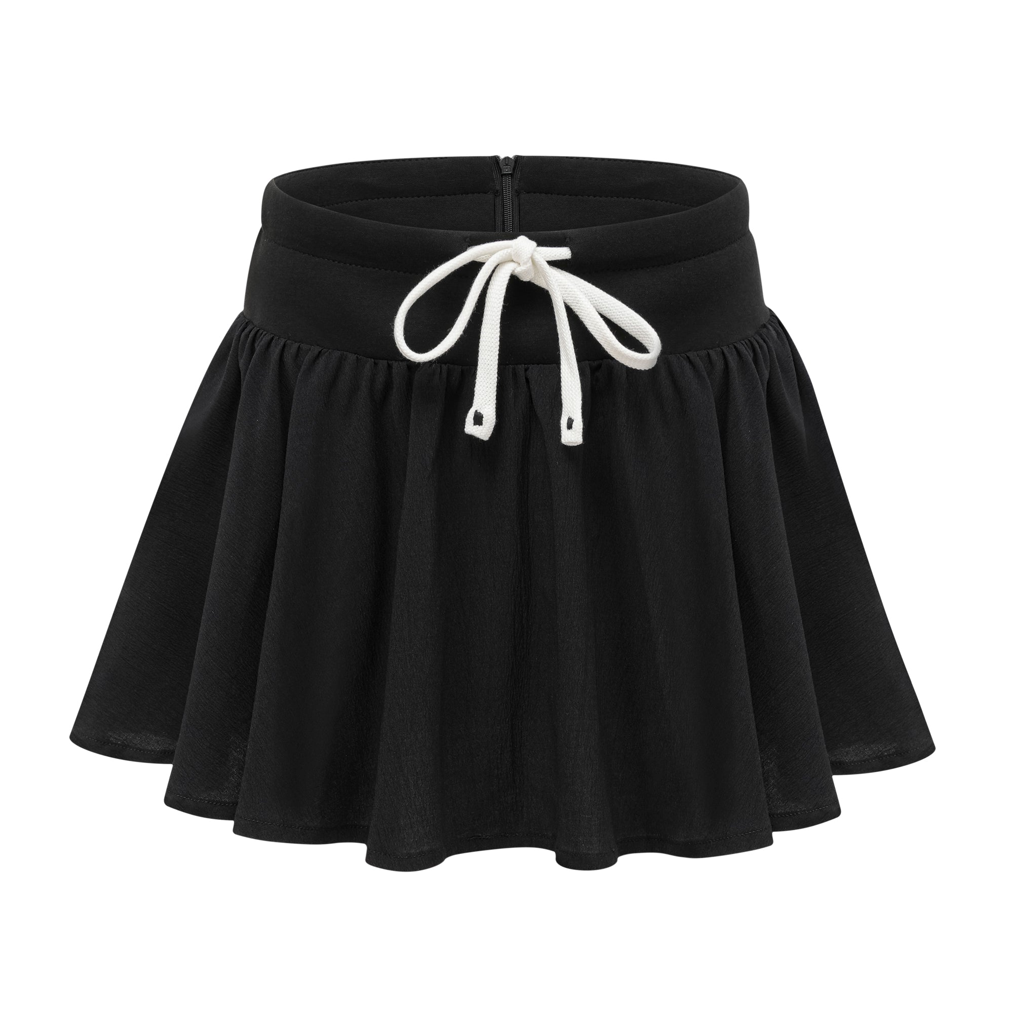 Amélie elastic-waistband pleated mini skirt