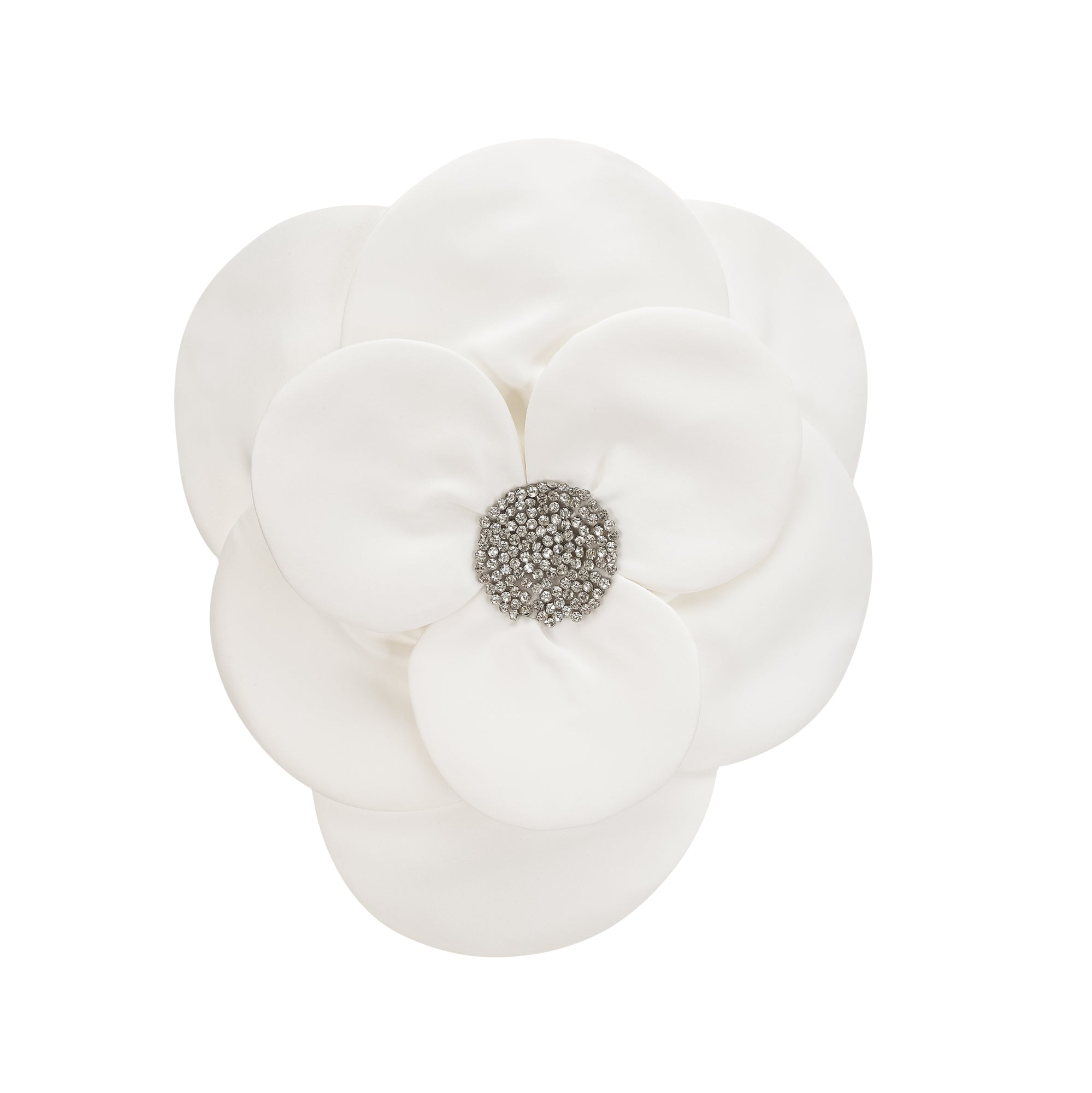 Roxane crystal-embellished floral-appliqué top