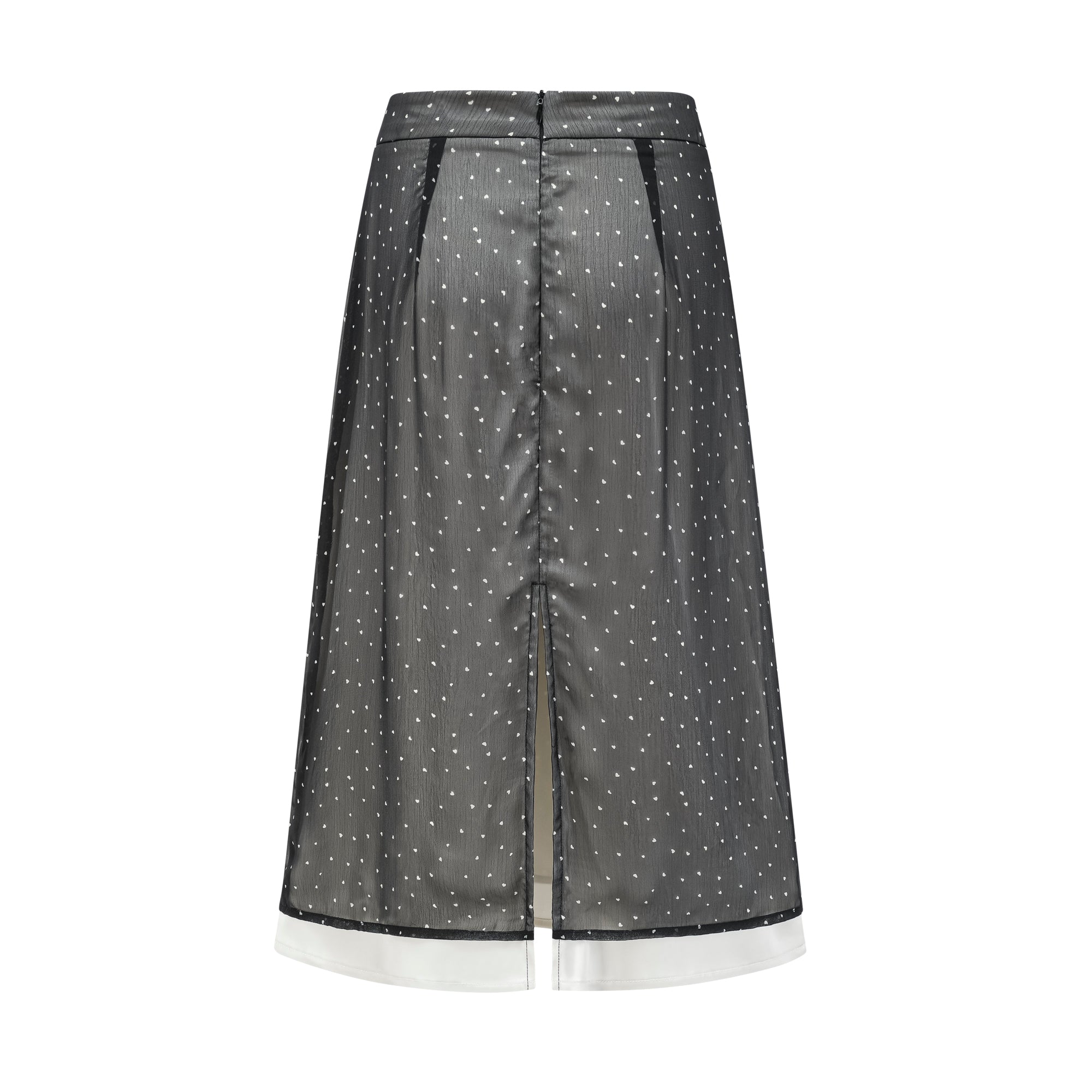 Gisèle tie-waisted polka-dot print skirt