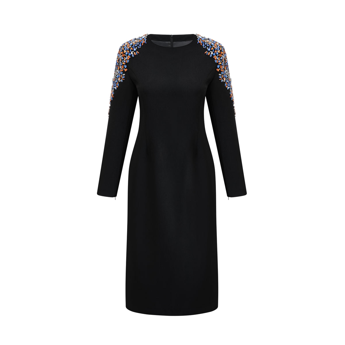 Emaley Dress Black Embossed main image 0