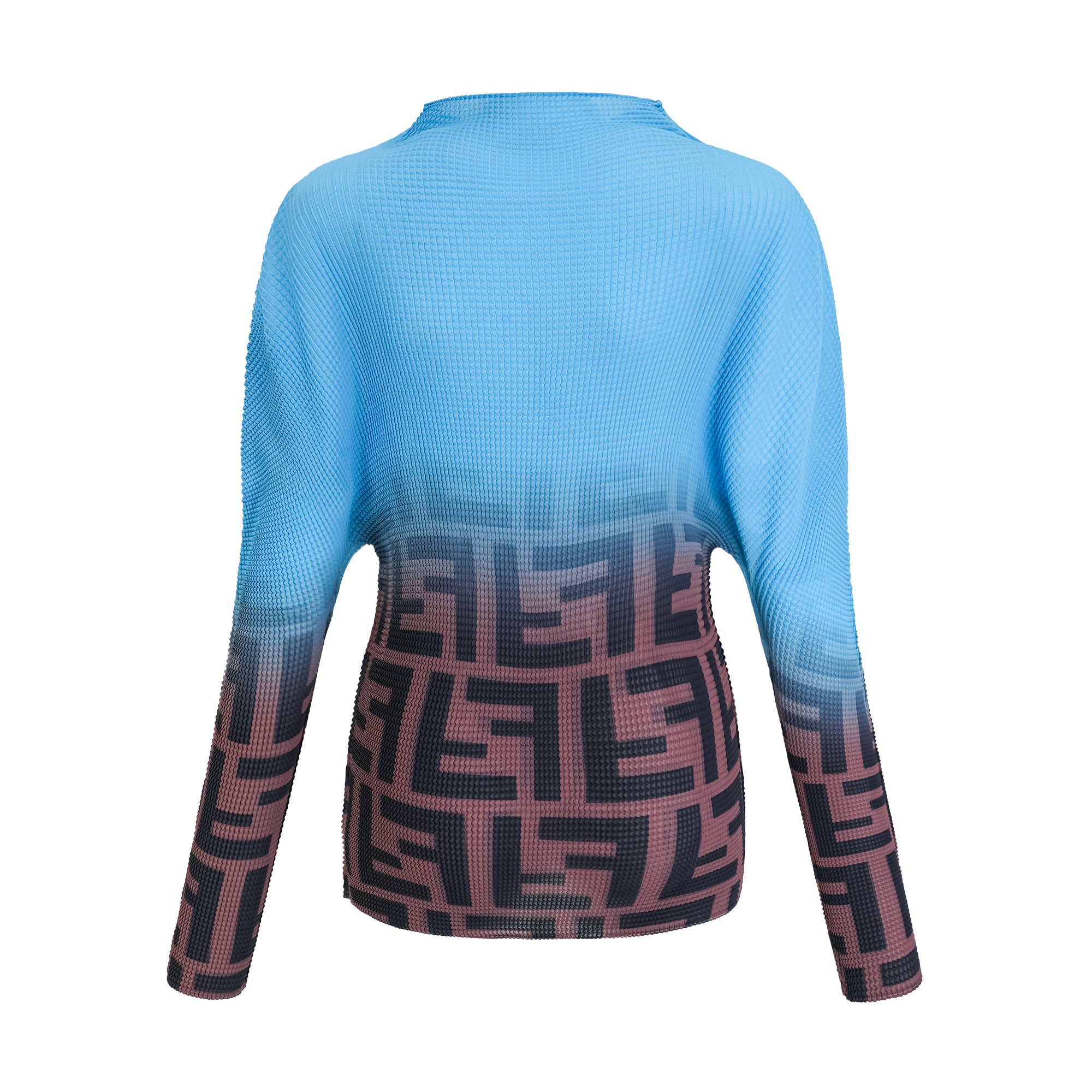 Passendes Set aus Plissee-Oberteil und Rock im Farbblockdesign Désirée 