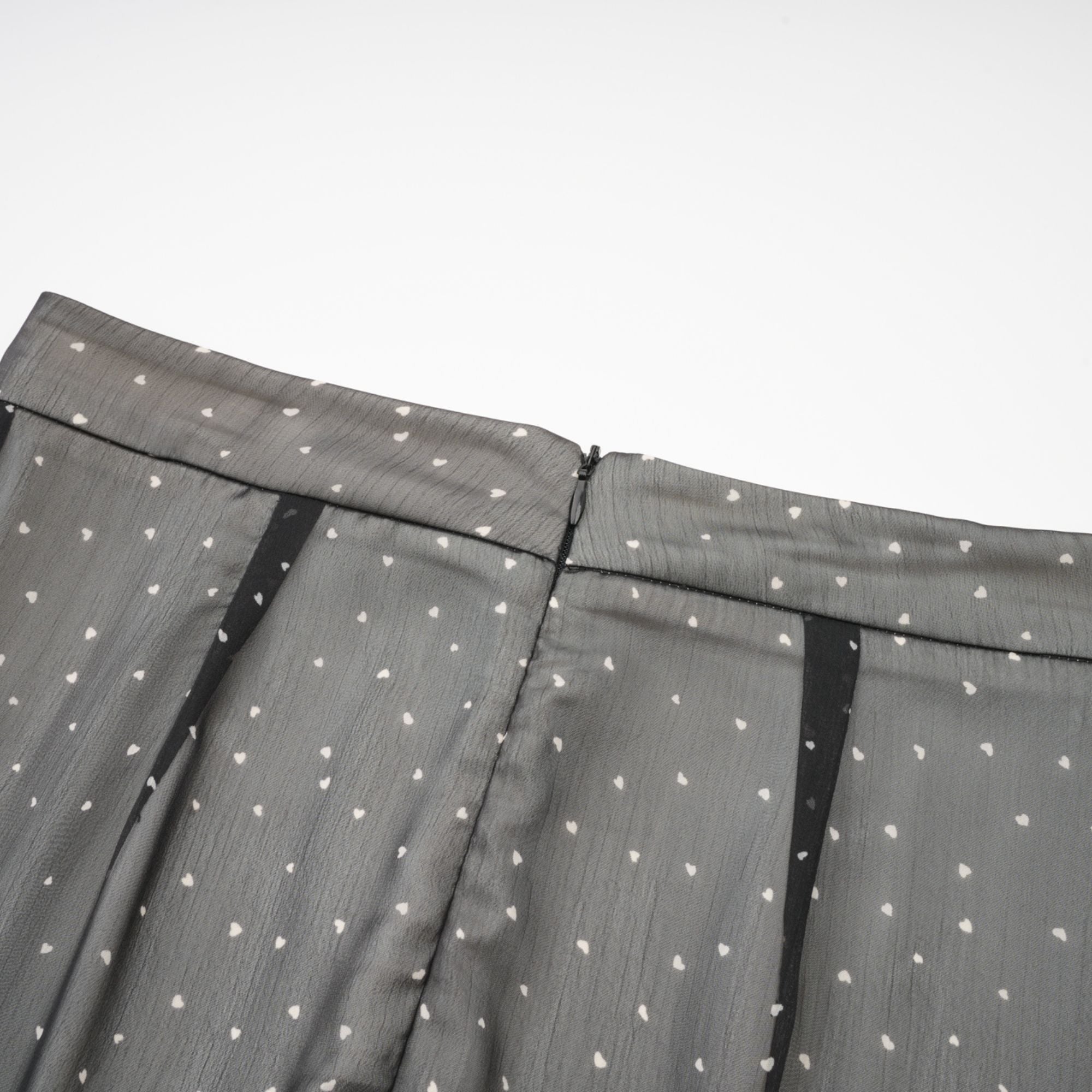 Gisèle tie-waisted polka-dot print skirt