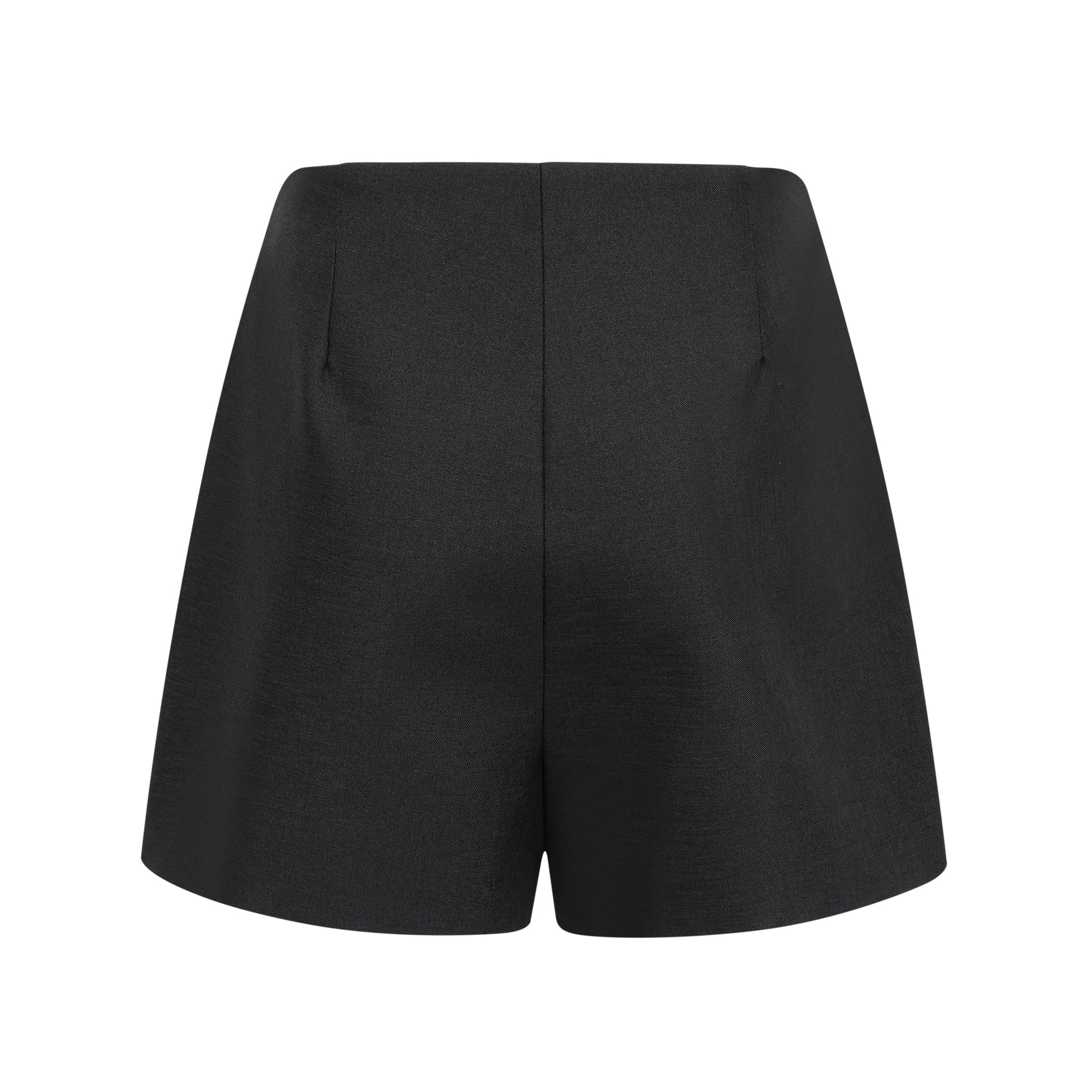 Schwarze, verzierte Shorts von Roseline