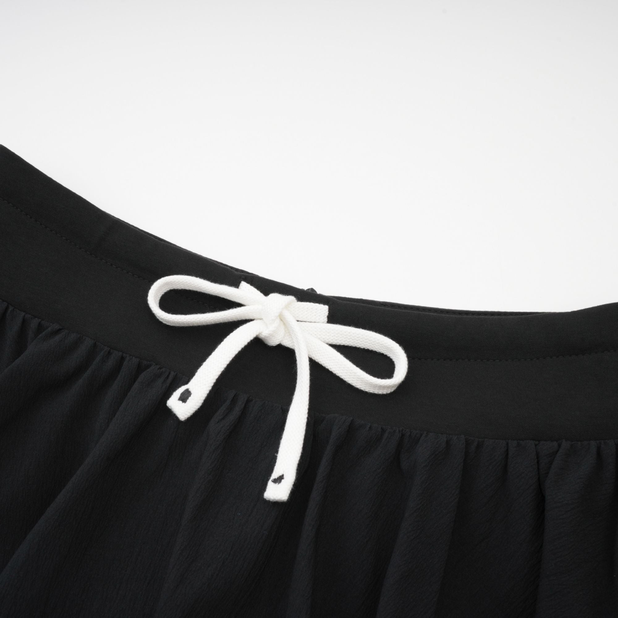 Amélie elastic-waistband pleated mini skirt