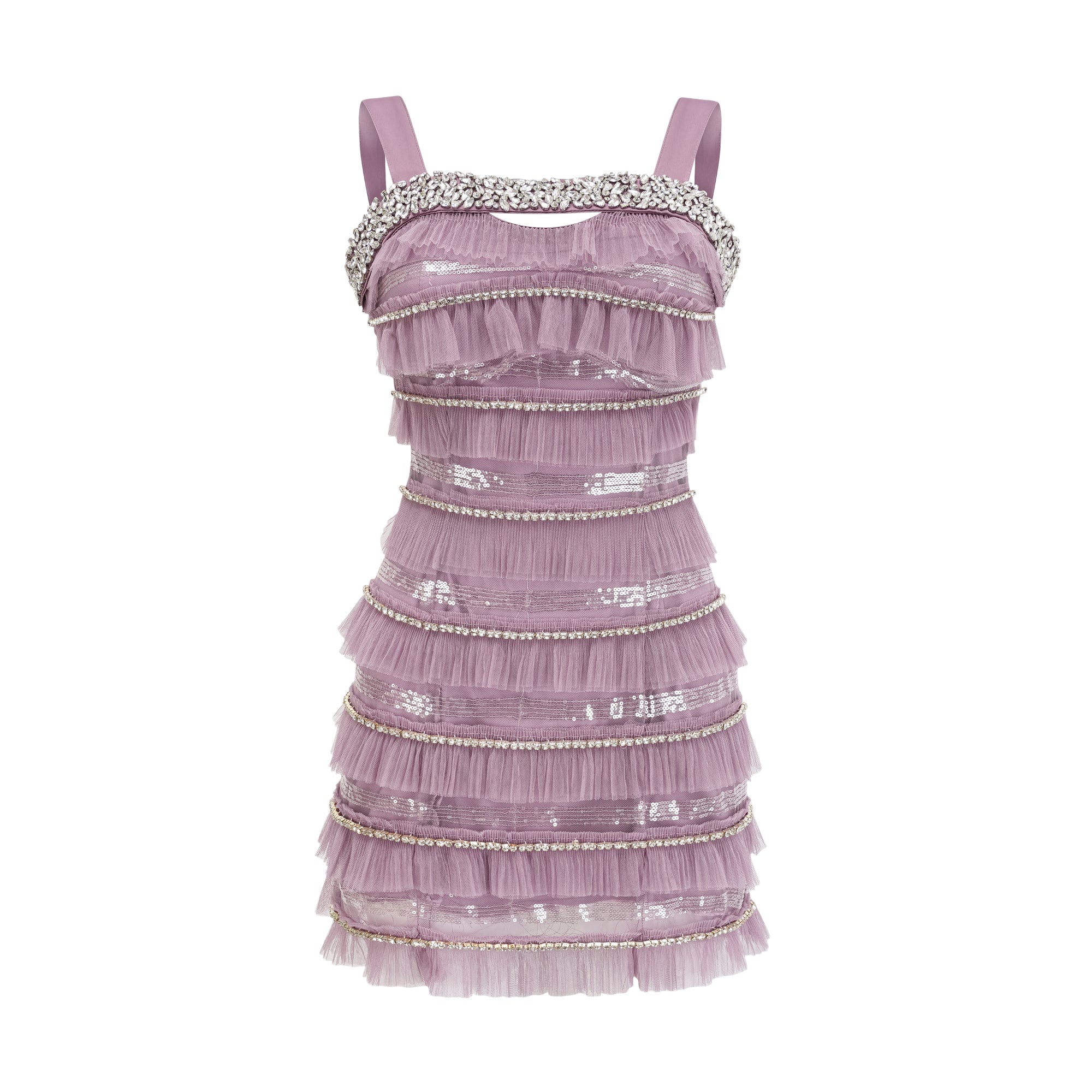 Alana tassel tiered dress